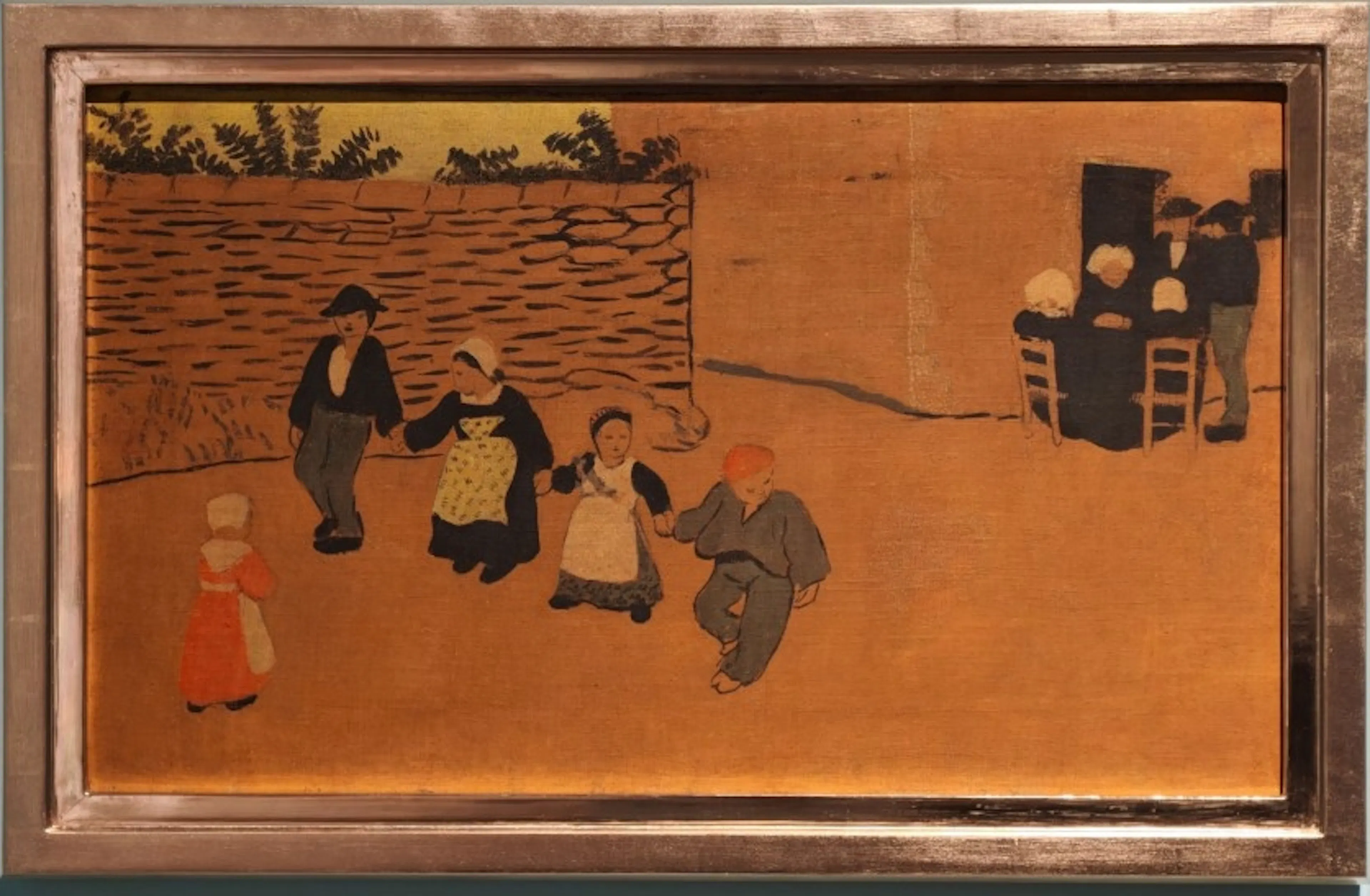 Paul Sérusier "Panneau bretońskie z dziećmi". 