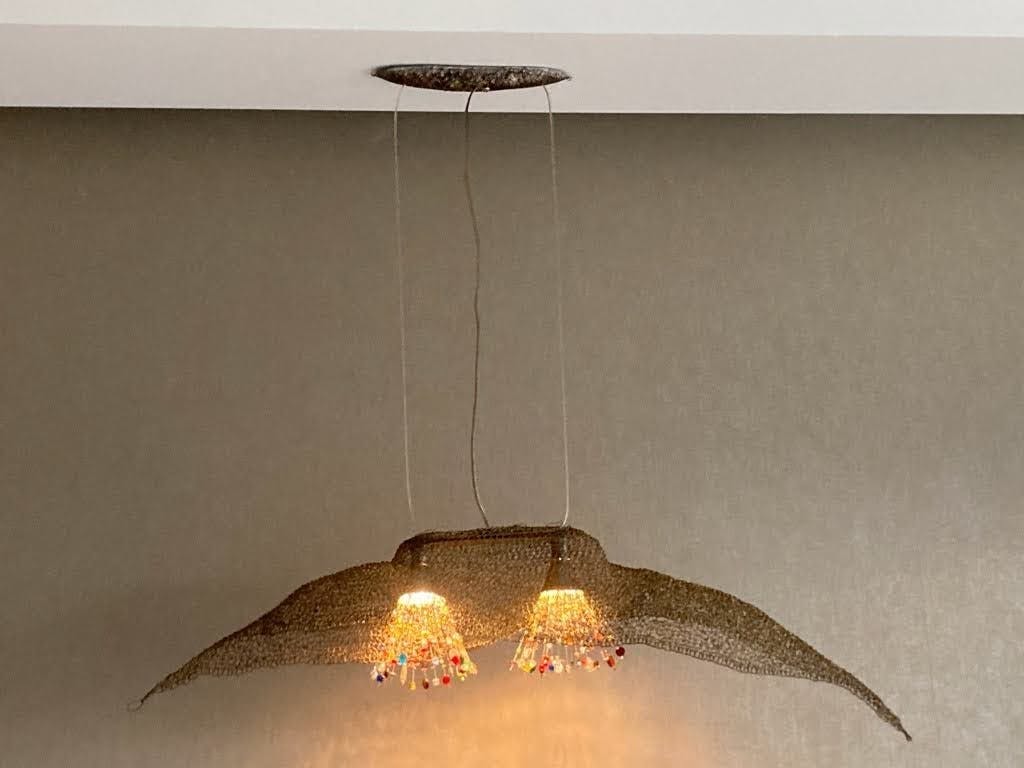 Lampa z sufitu