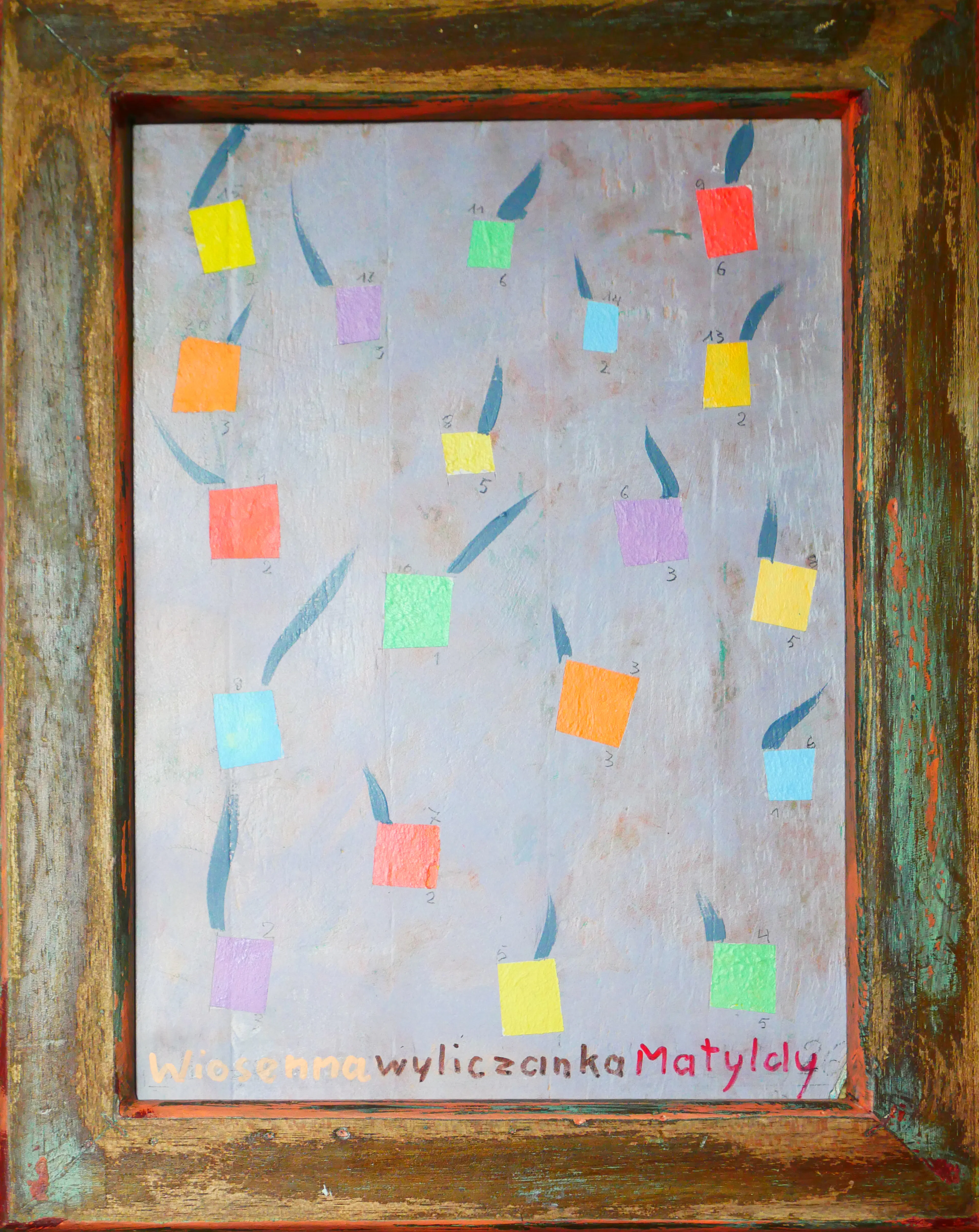 WIOSENNA WYLICZANKA MATYLDY