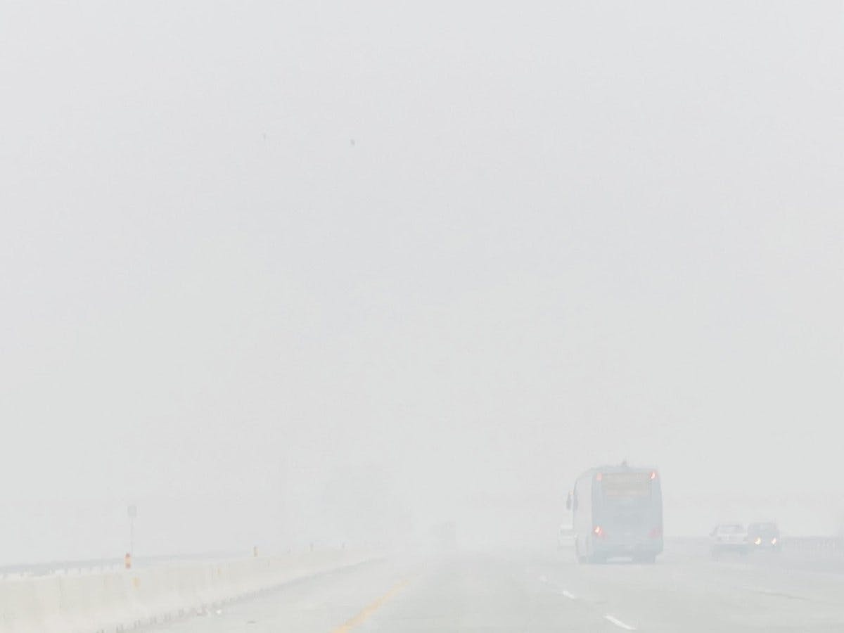 Smog on Multan Road, Lahore