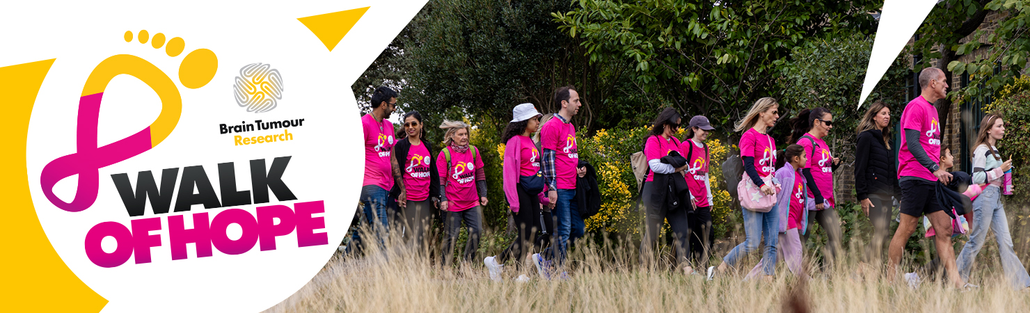 Brain Tumour Charity Walk of Hope, Saturday 26th September 2026.