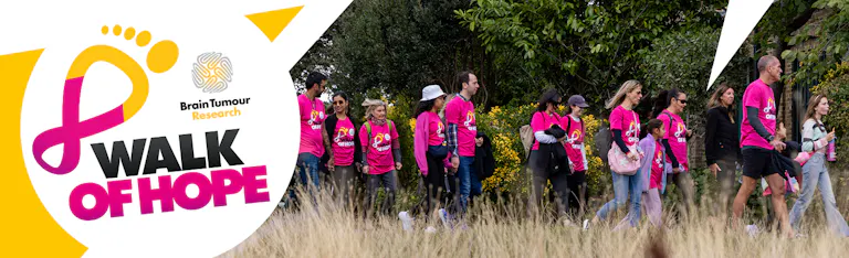 Brain Tumour Charity Walk of Hope, Saturday 26th September 2026.