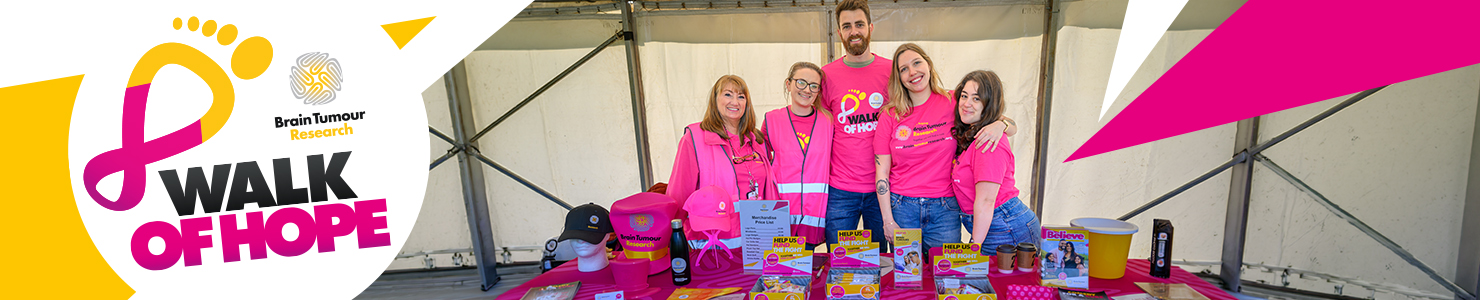 Brain Tumour Charity Walk of Hope, Saturday 26th September 2026.