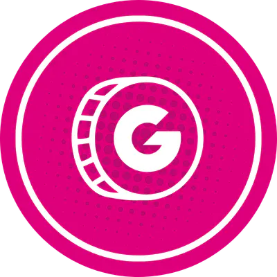 First donation coin badge. 