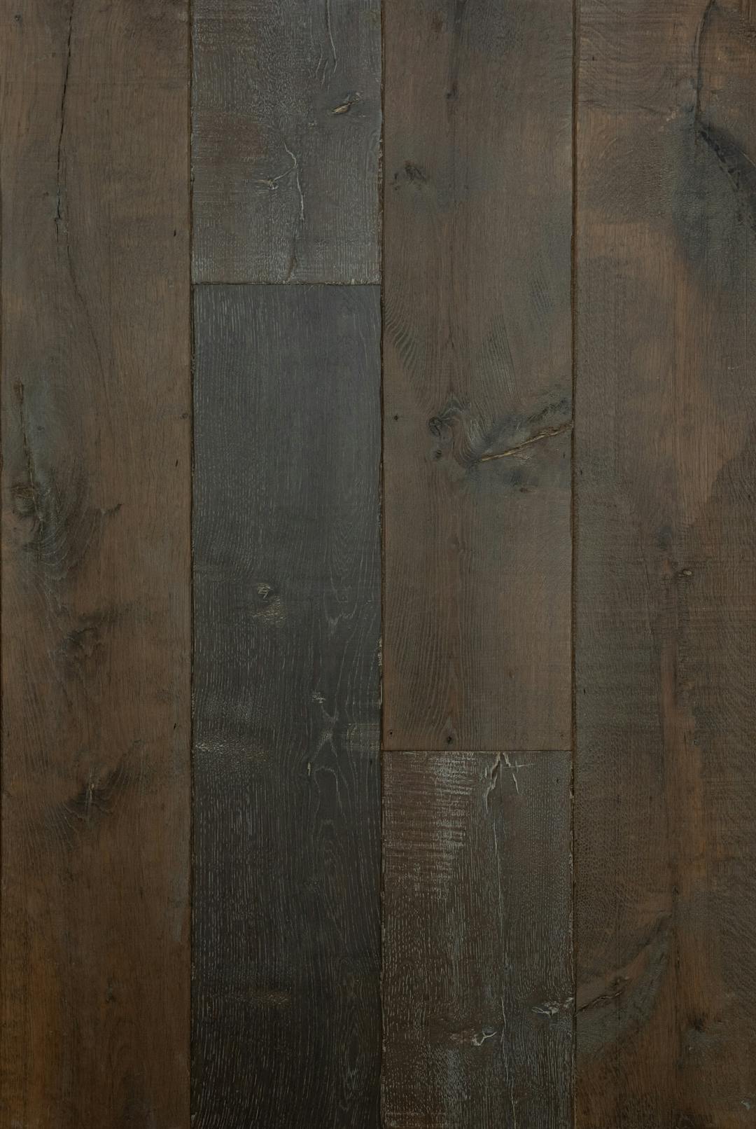 Solid Reclaimed Rustic Oak, Bespoke Brown grey