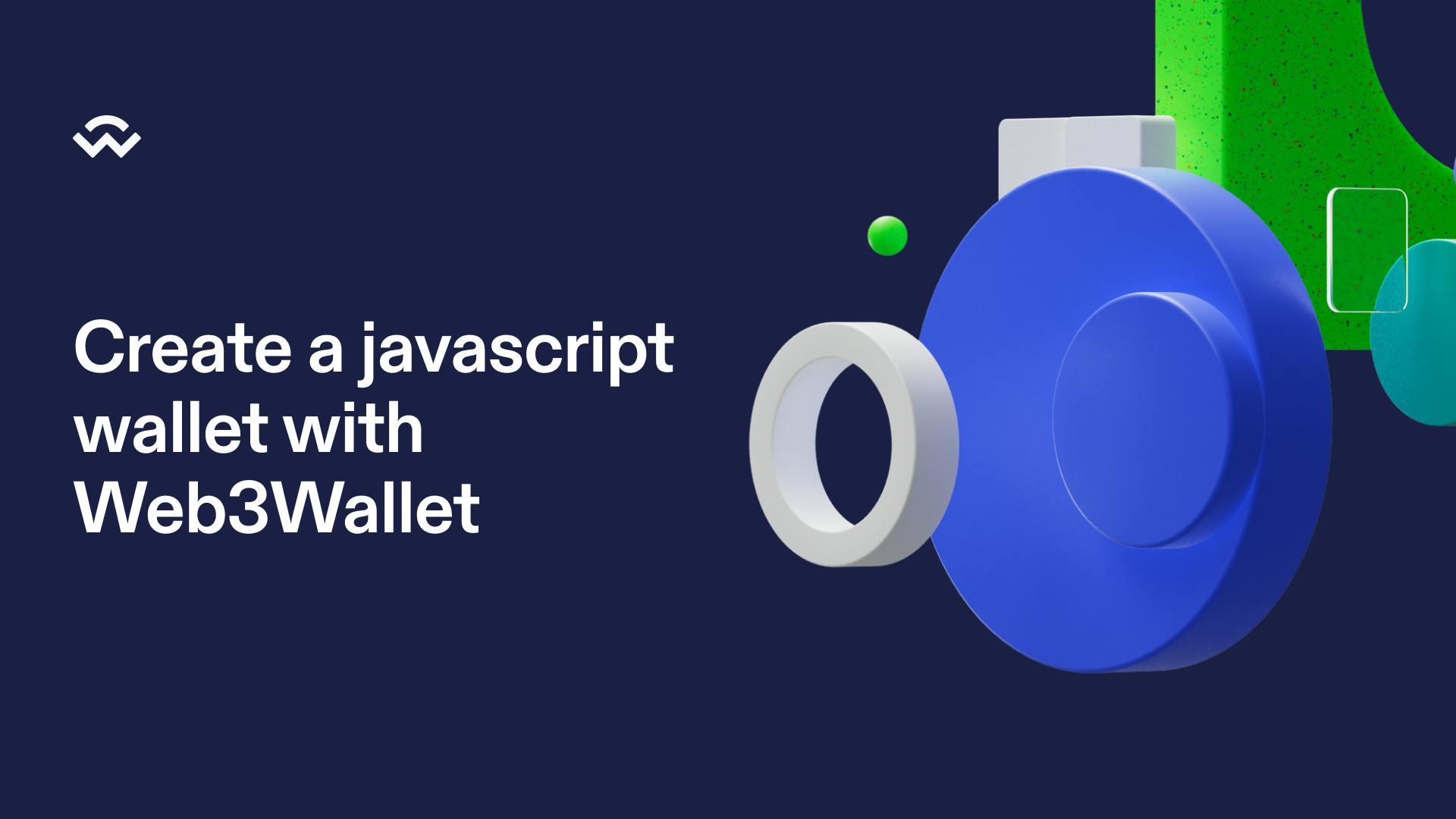 Banner for Web3Wallet Javascript tutorial
