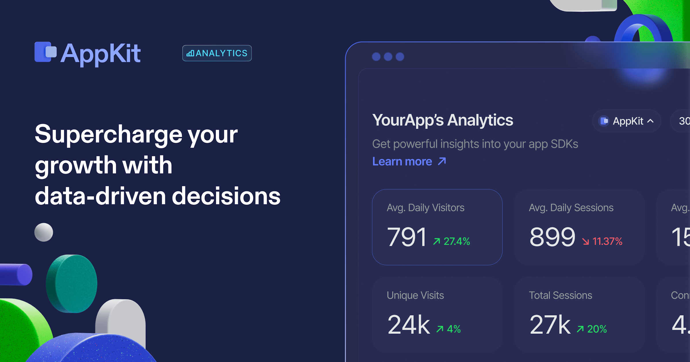 Announcing AppKit Analytics! | WalletConnect