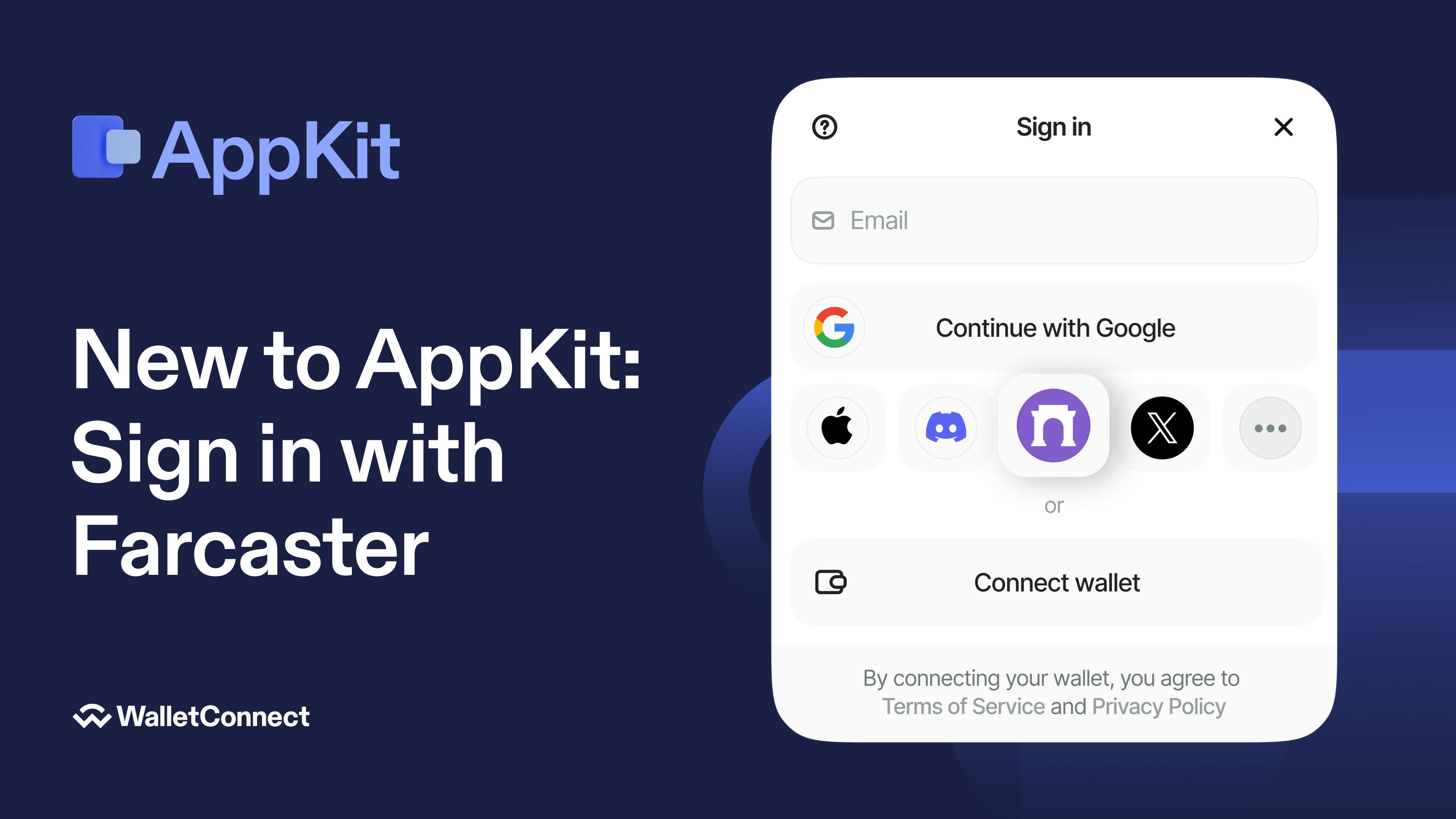 Sign in With Farcaster with AppKit