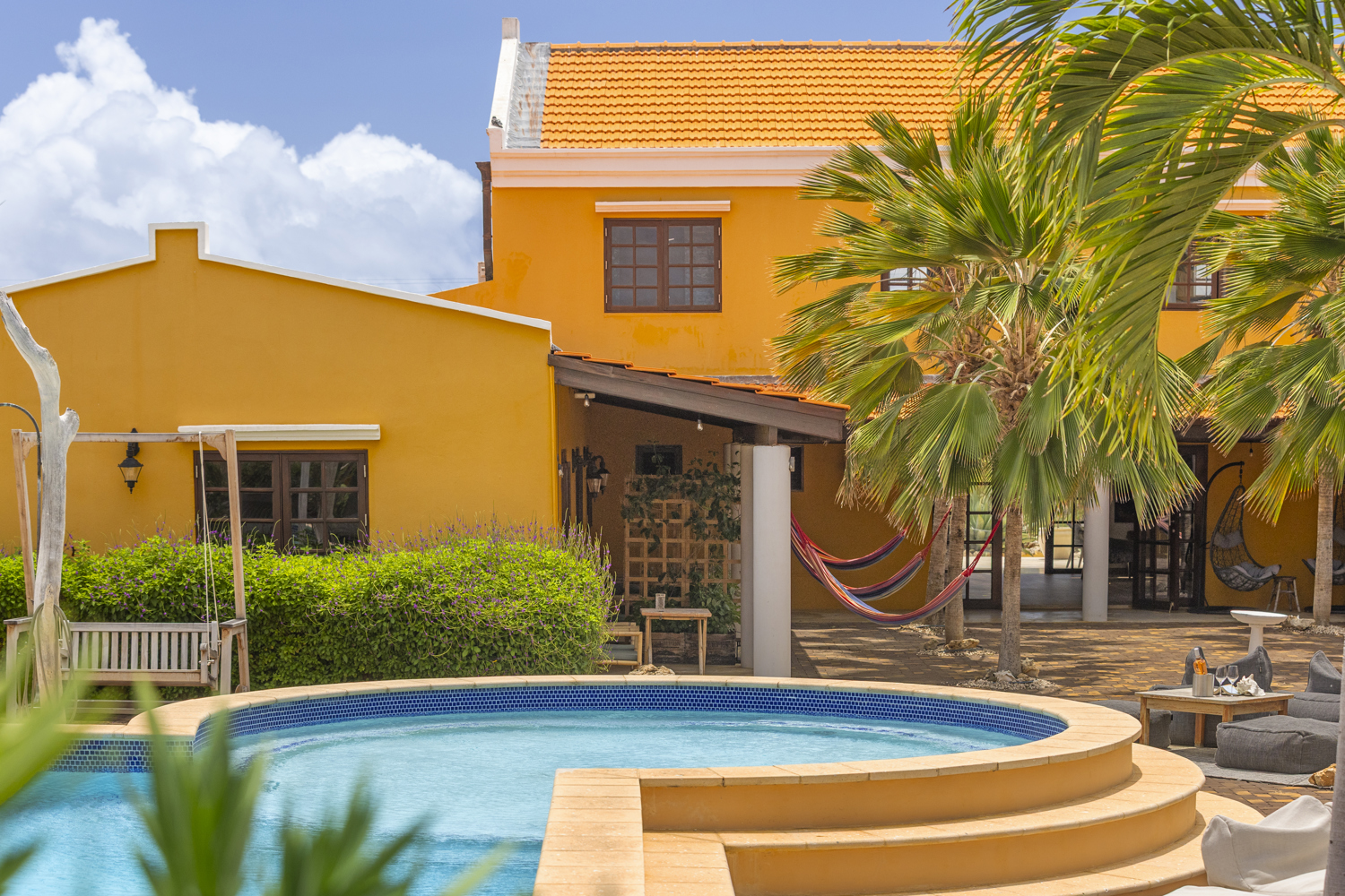 Pool & courtyard view