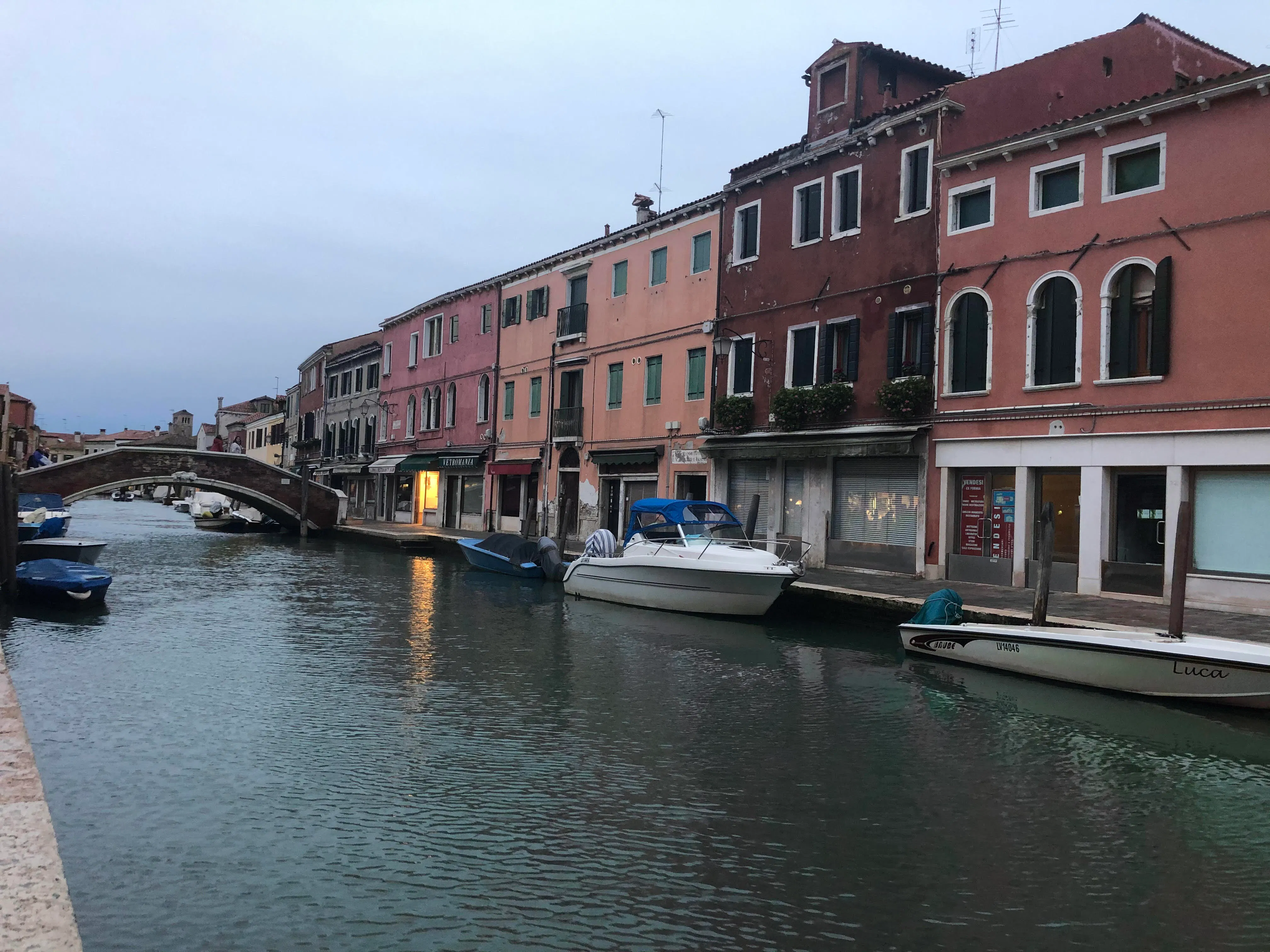 Island of Murano in Venice Italy