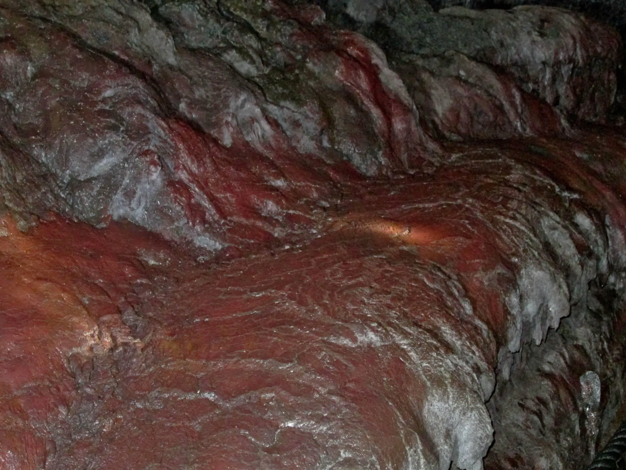 Hardened Magma, that is red and black
