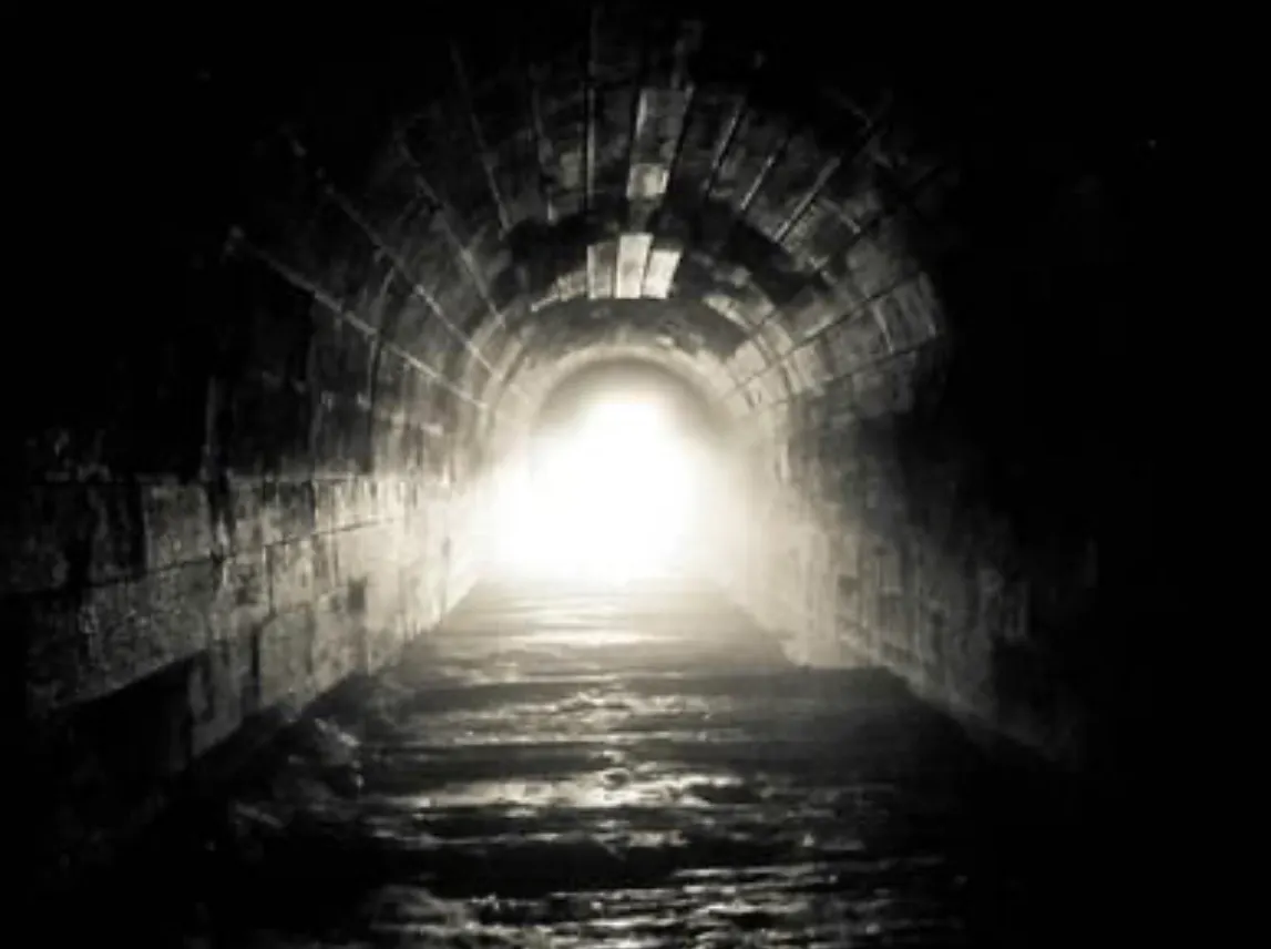 Blue Ghost Tunnel in St. Catharines, Ontario