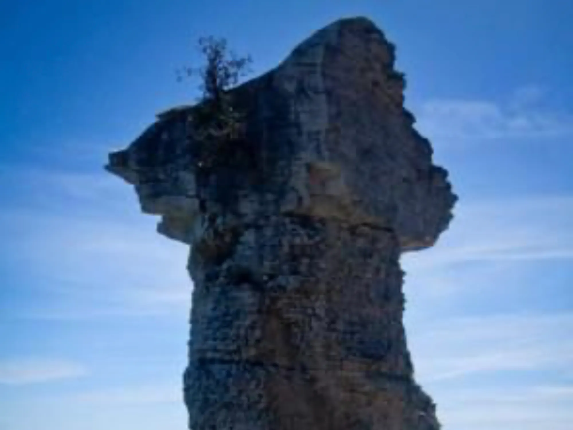 Flowerpot Island in Tobermory, Ontario
