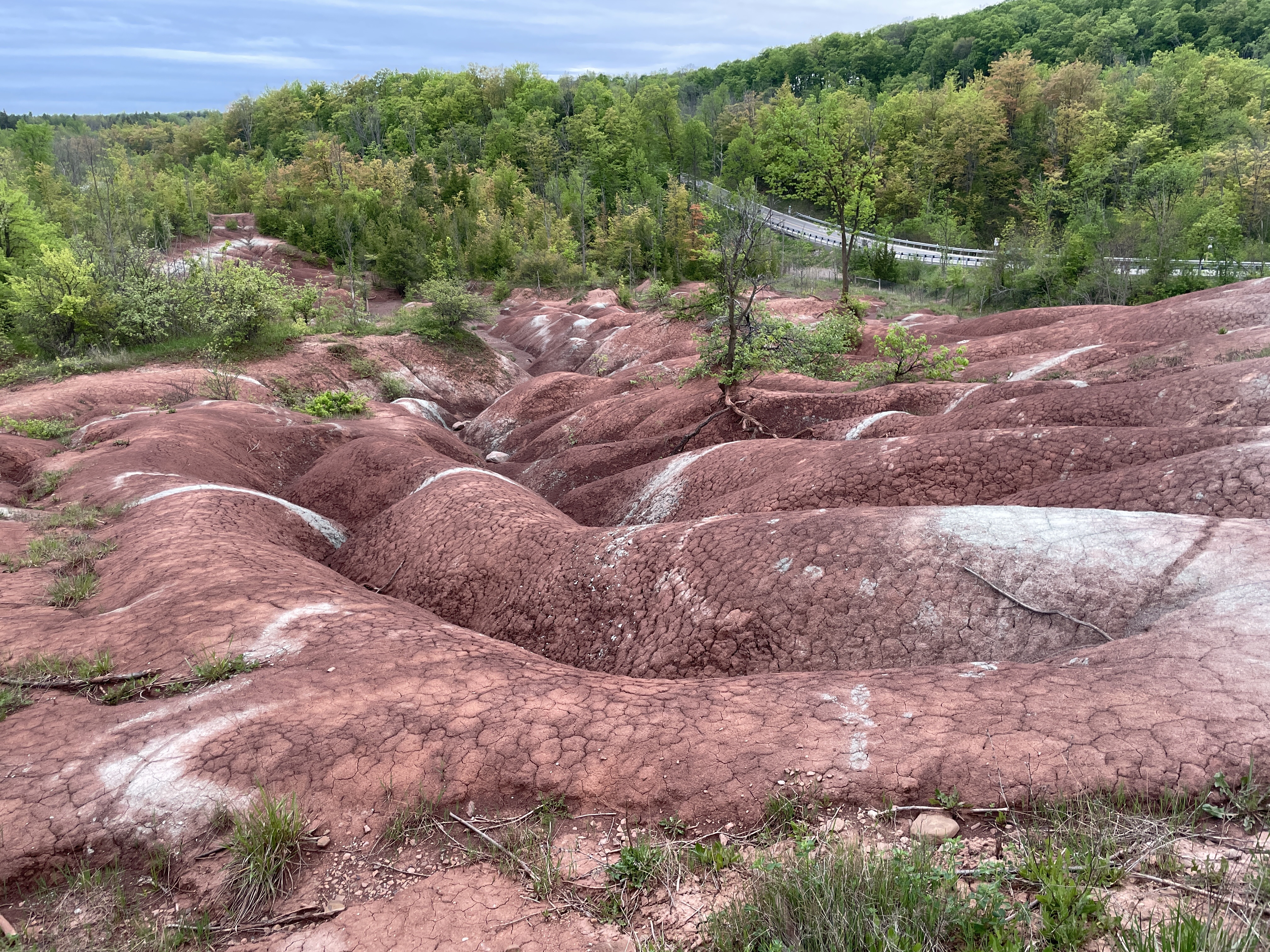 Cheltenham Badlands in Caledon, Ontario