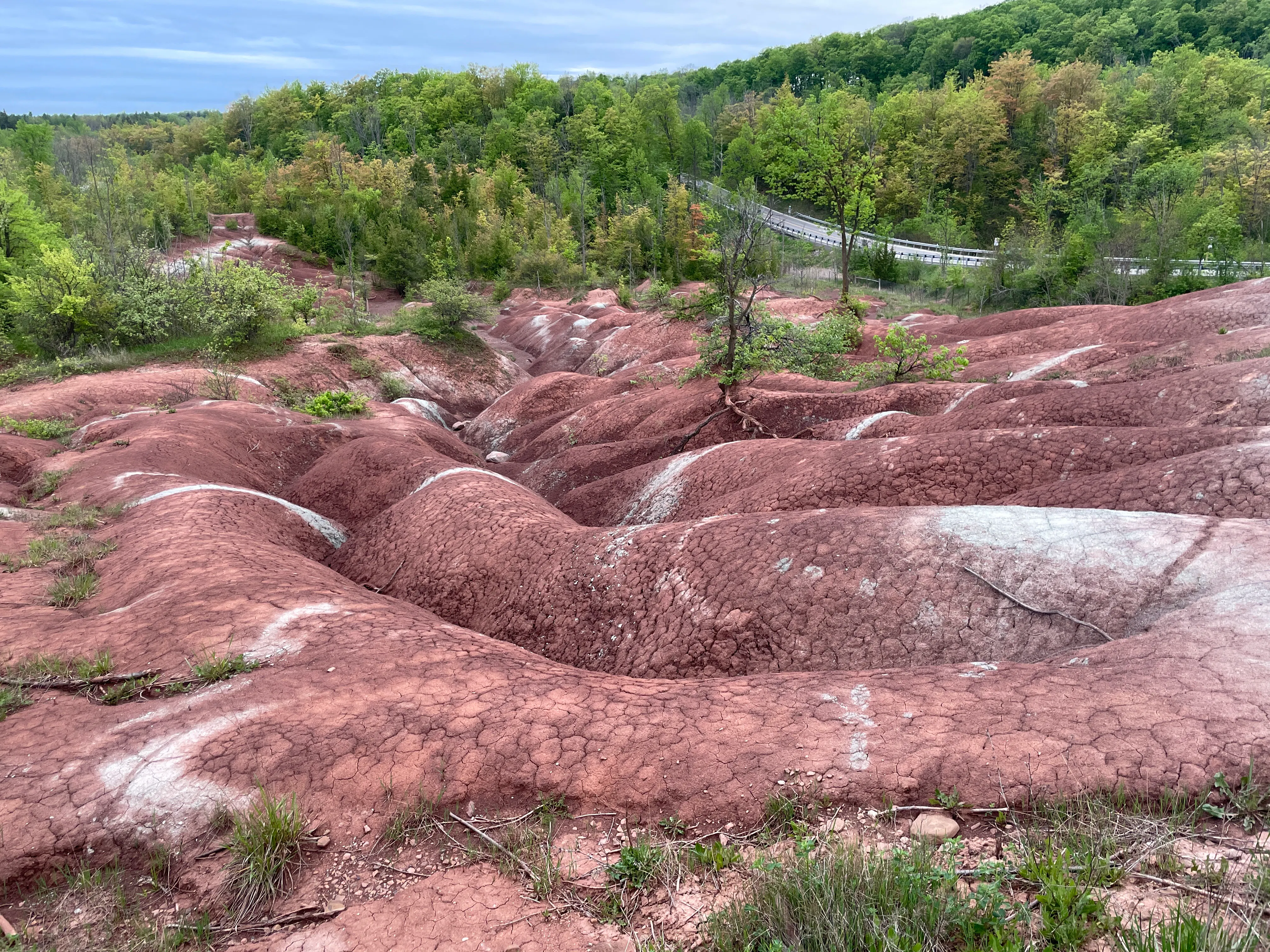 Cheltenham Badlands in Caledon, Ontario