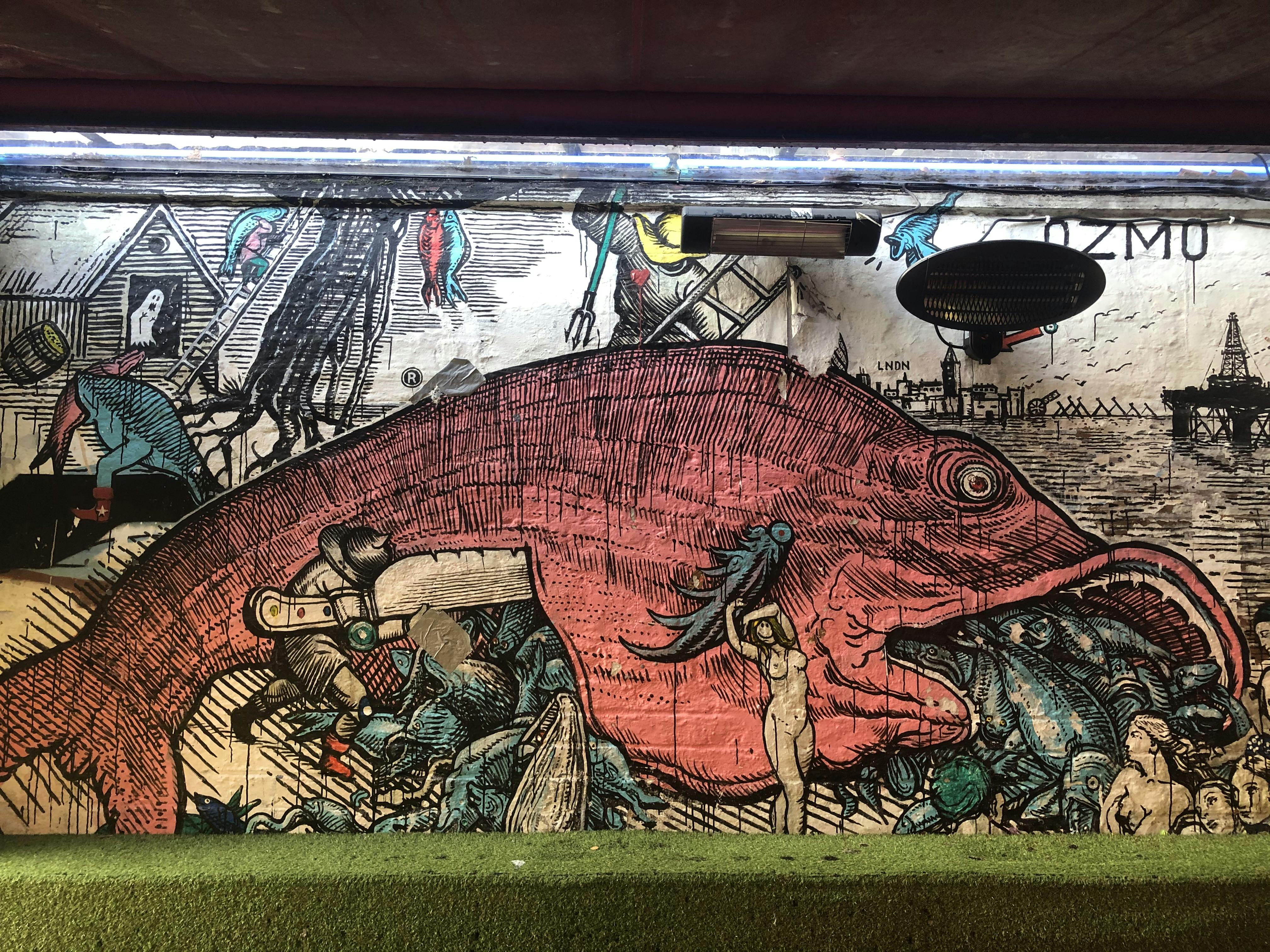 Street Graffiti in London England