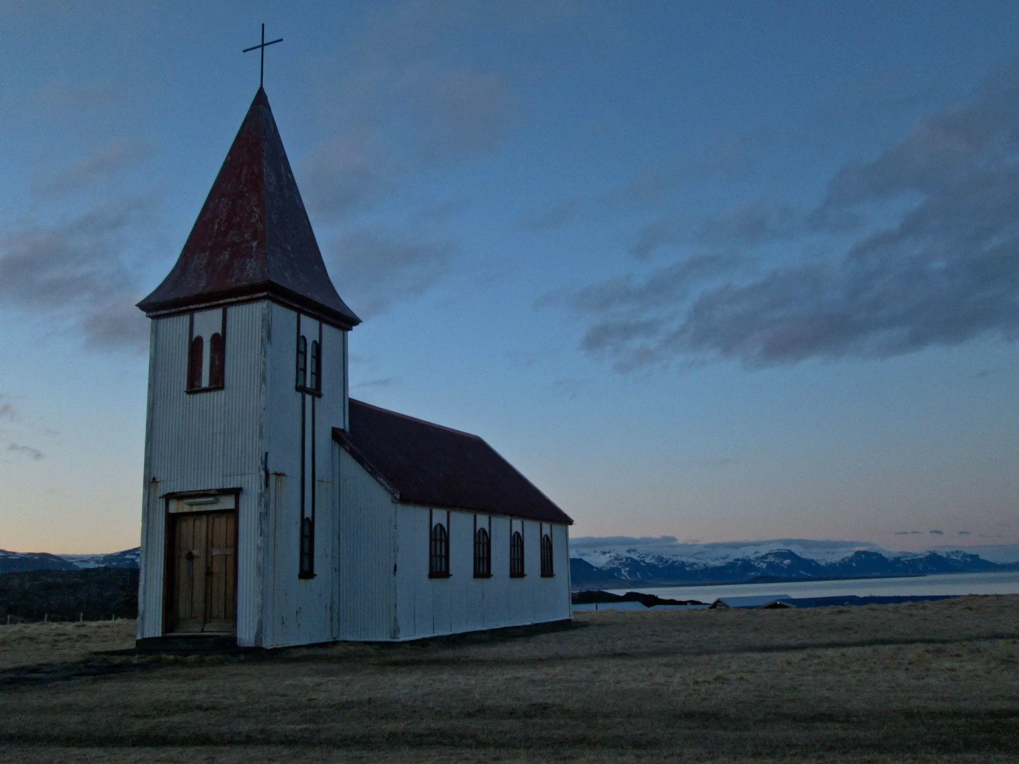 Hellnar Church in Hellnar, Iceland