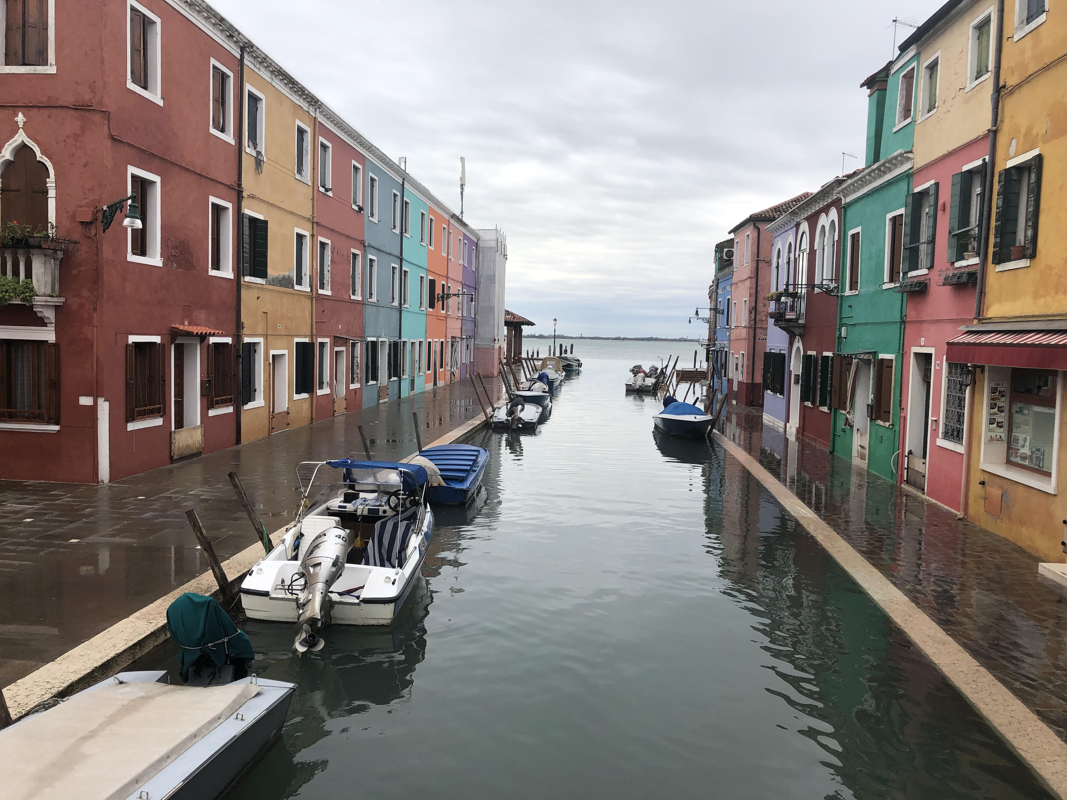 Island of Murano in Venice Italy