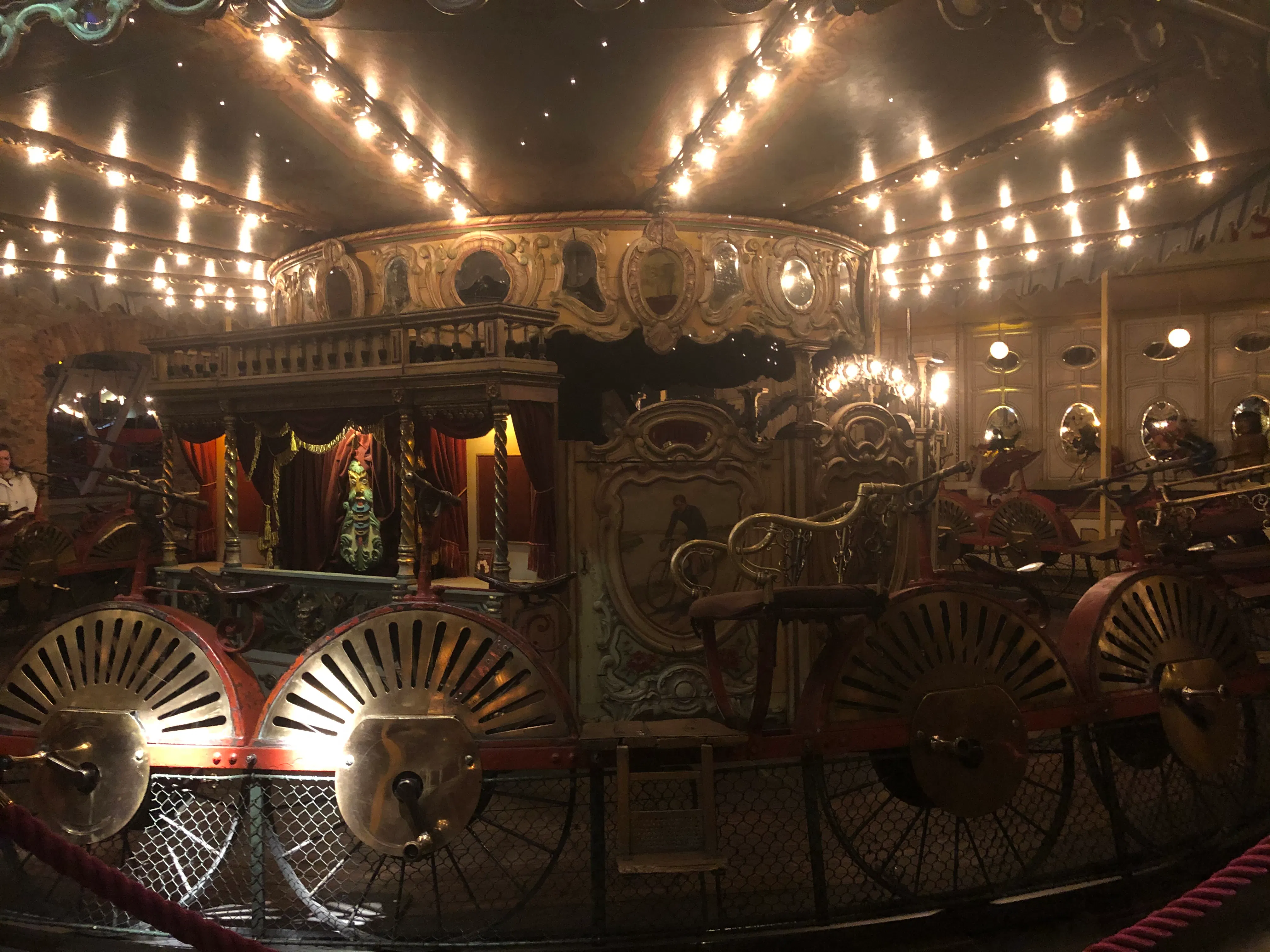 Musee des Arts Forains in Paris, France