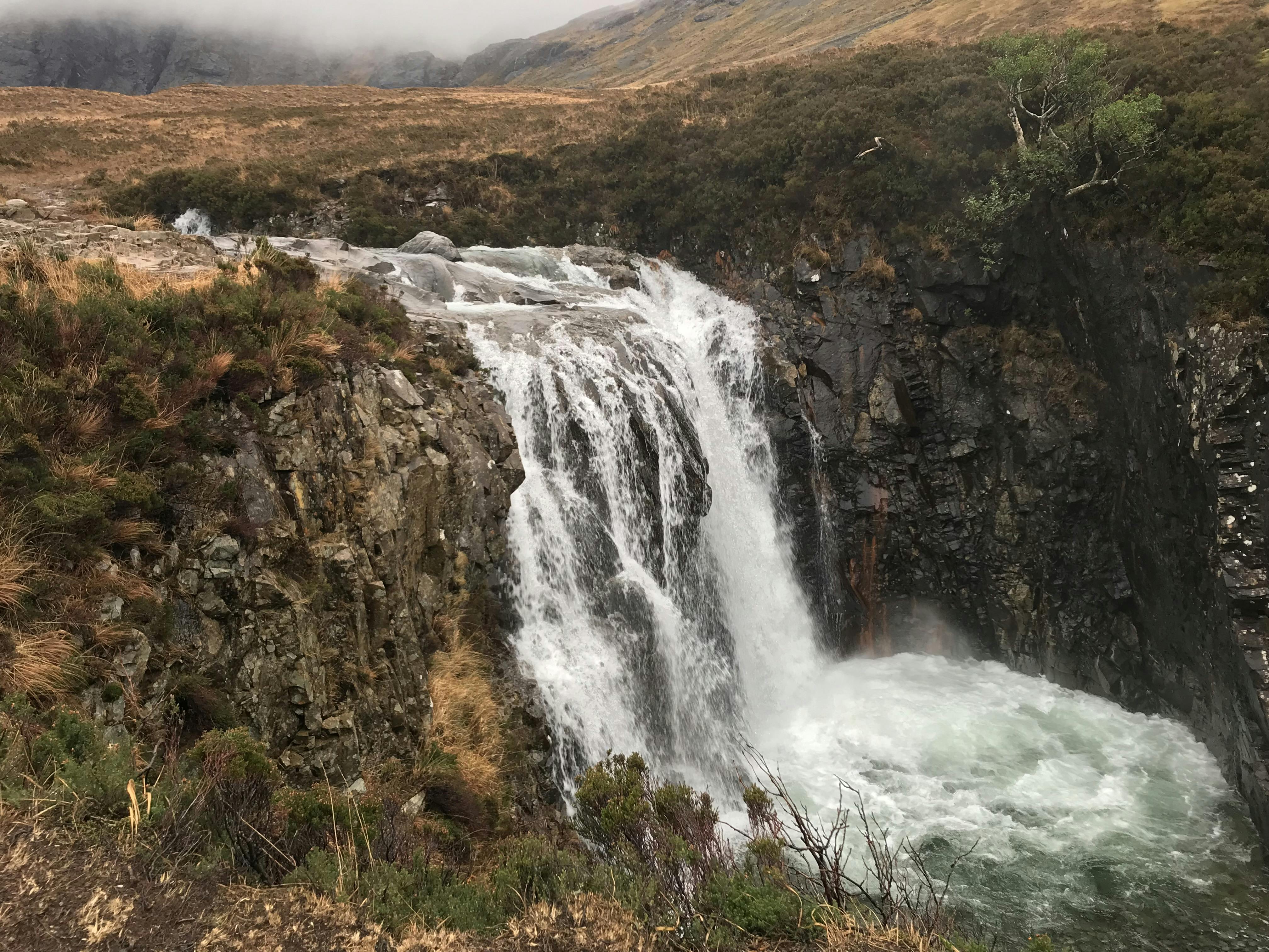 Fairy Pools in Isle of Skye Scotland