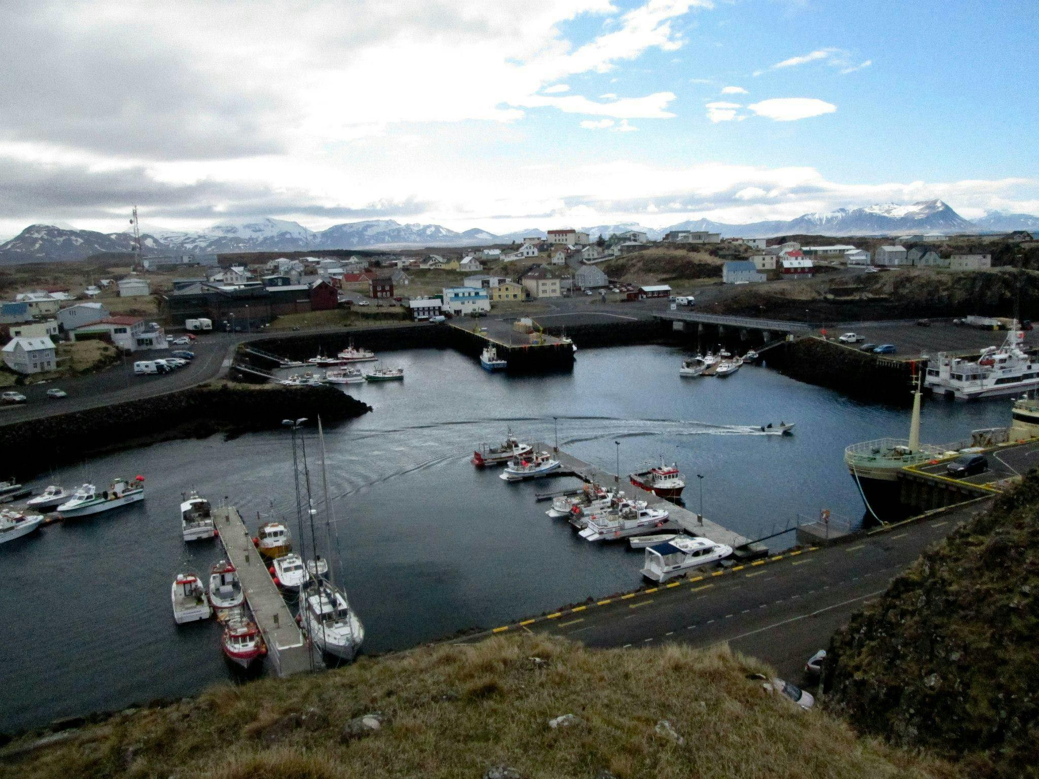 Boats in a harbour