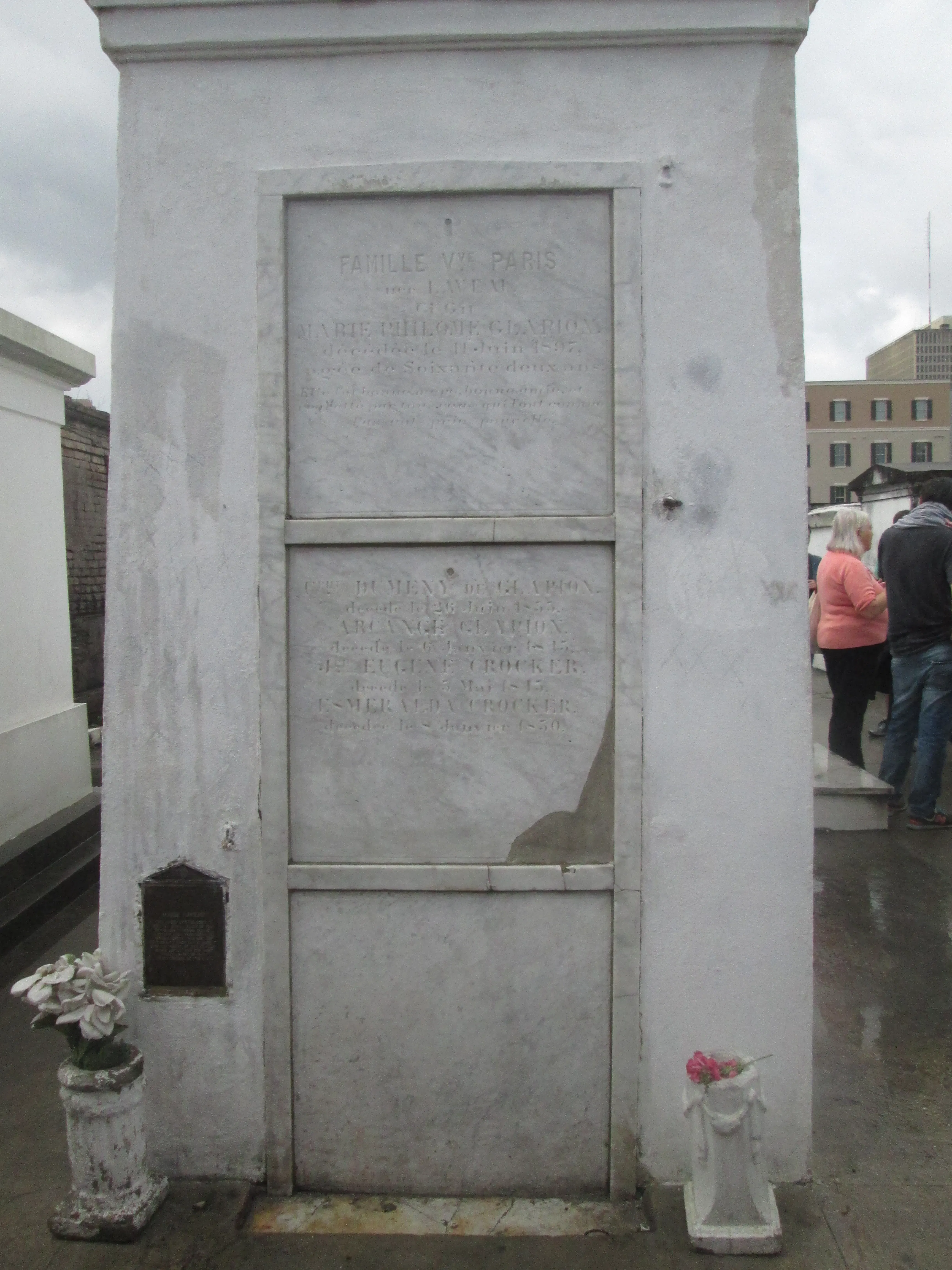 St. Louis Cemetery No. 1 in New Orleans, Louisiana
