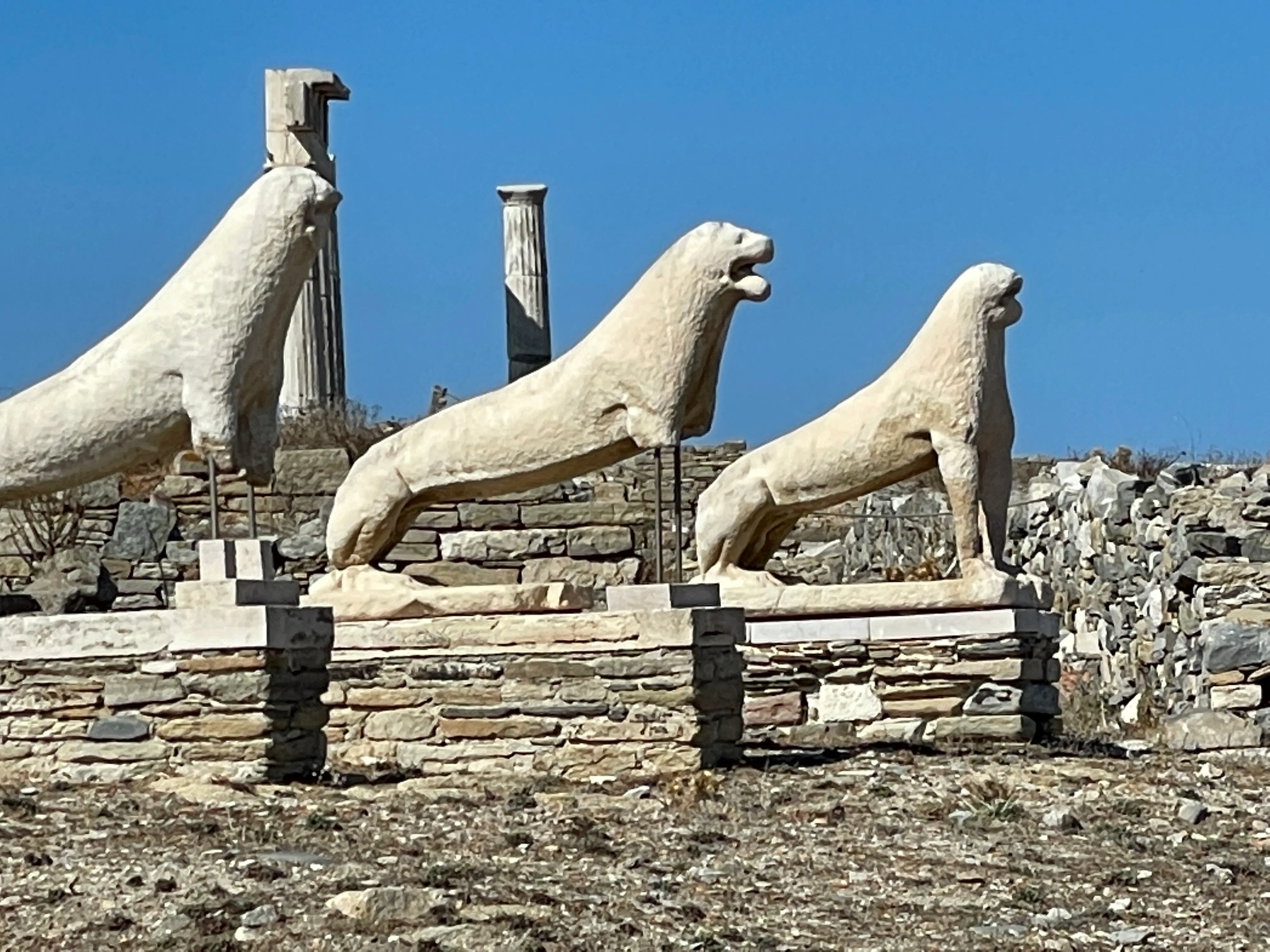 Delos Greece Sphynx 