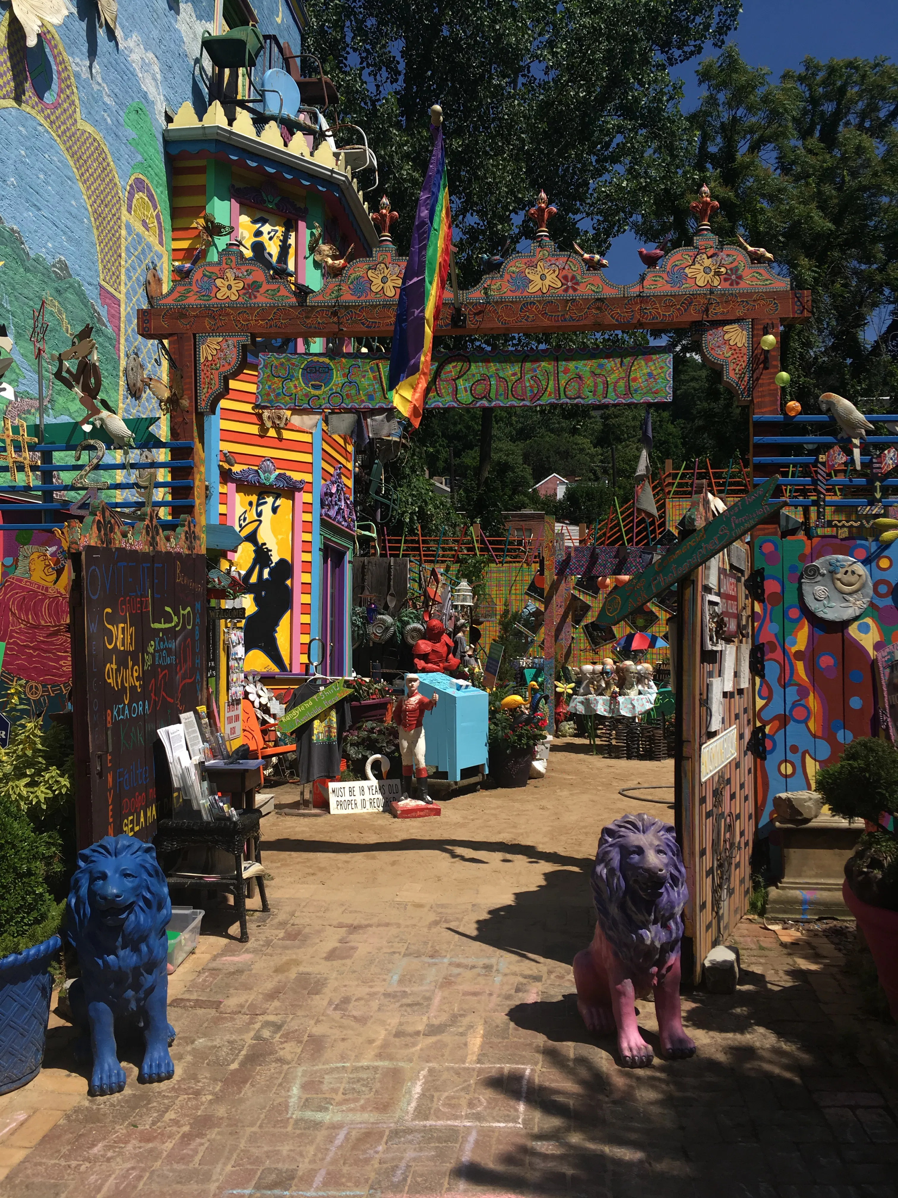 Randyland Art Exhibit in Pittsburgh, Pennsylvania