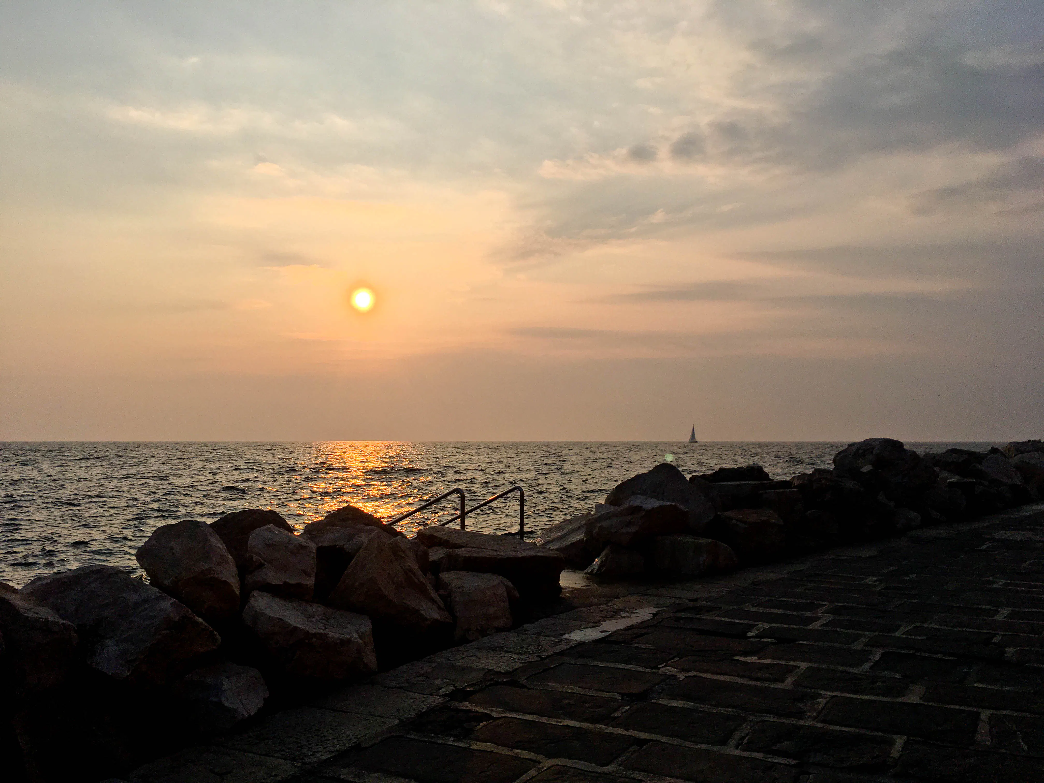 Piran, Slovenia at sunset