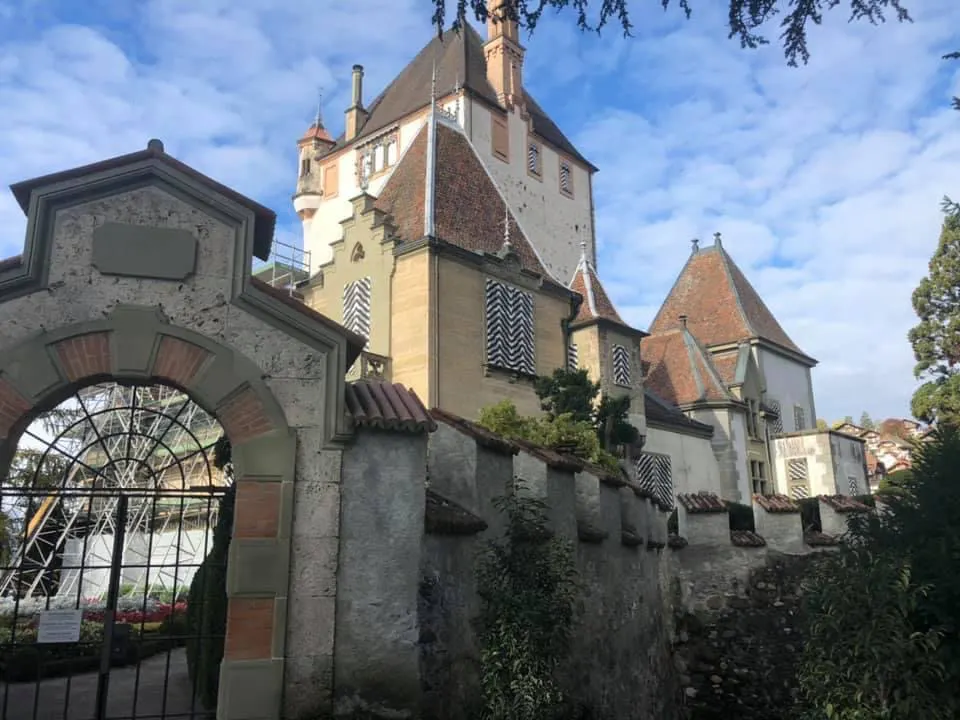 Schloss Oberhofen in Thun Switzlerland