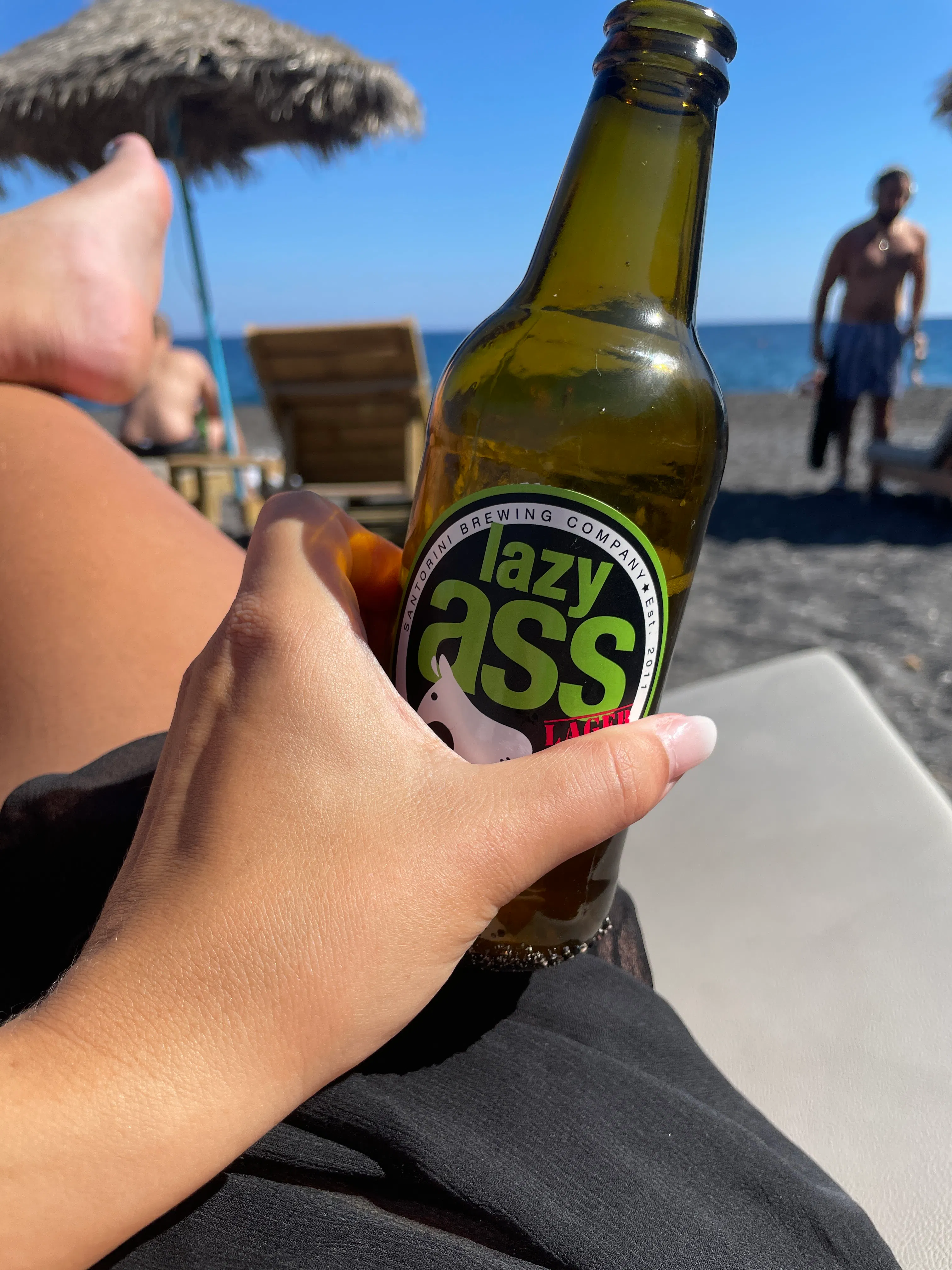 Santorini Brewing Company Lazy Ass Beer