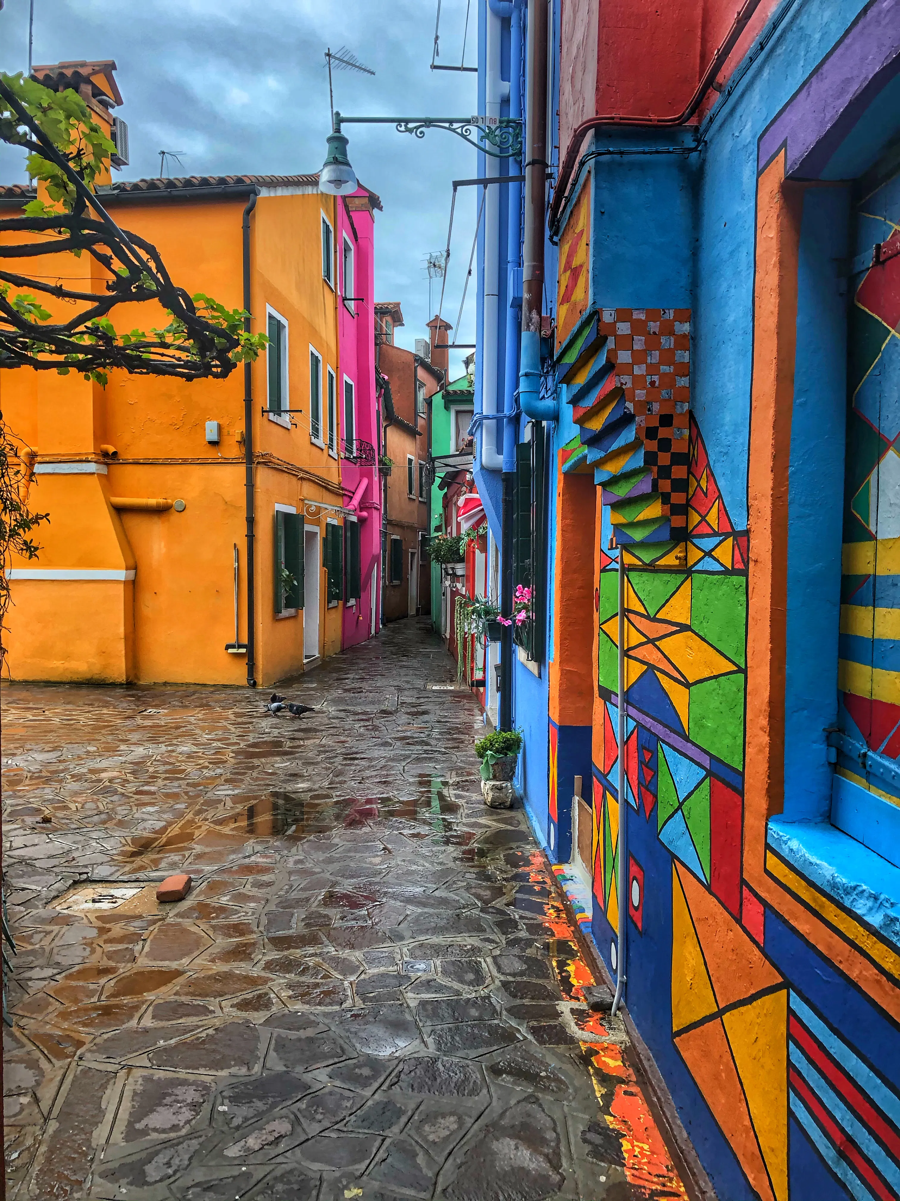 Burano near Venice Italy