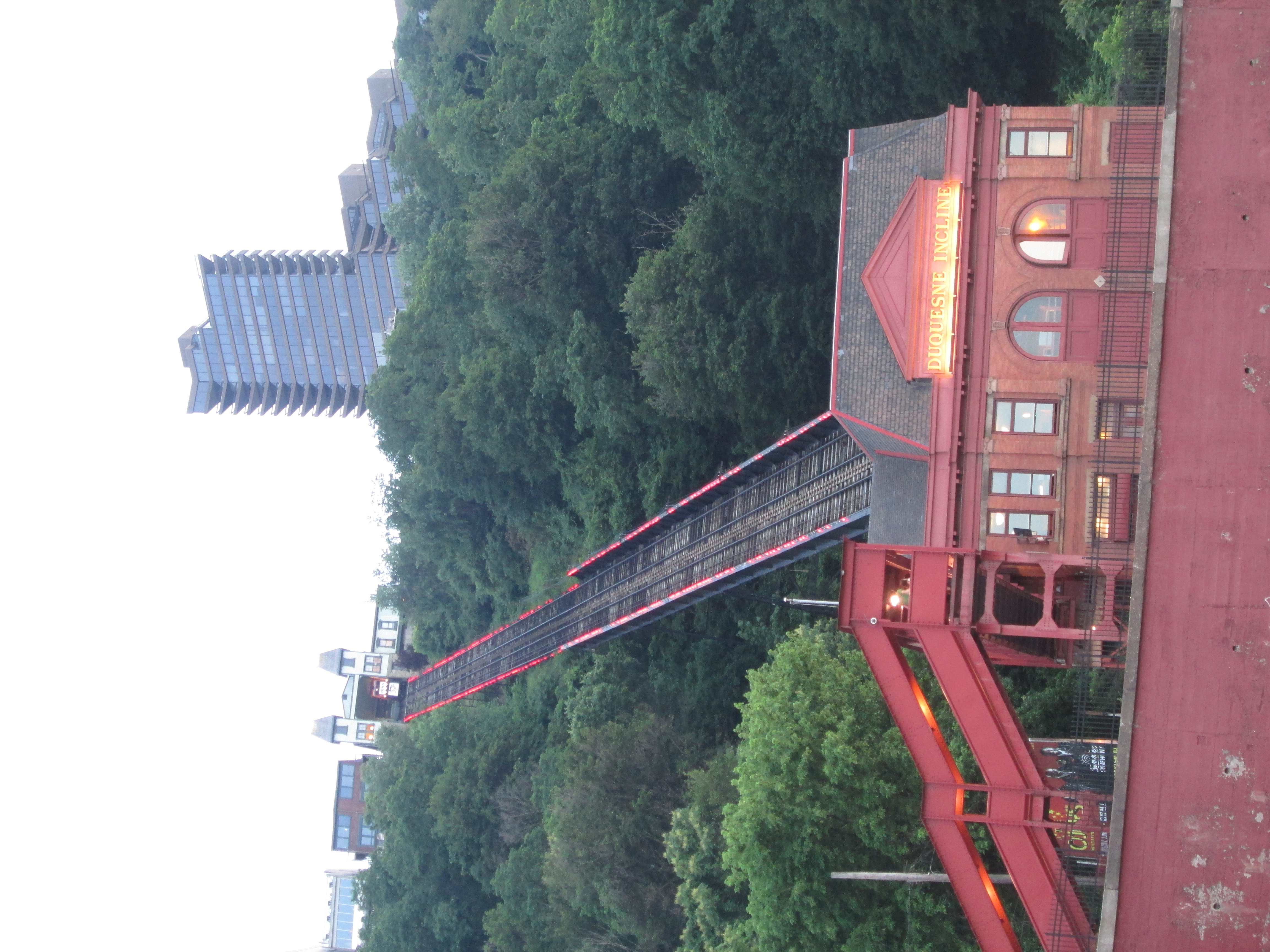 Duquesne Incline in Pittsburgh, PA