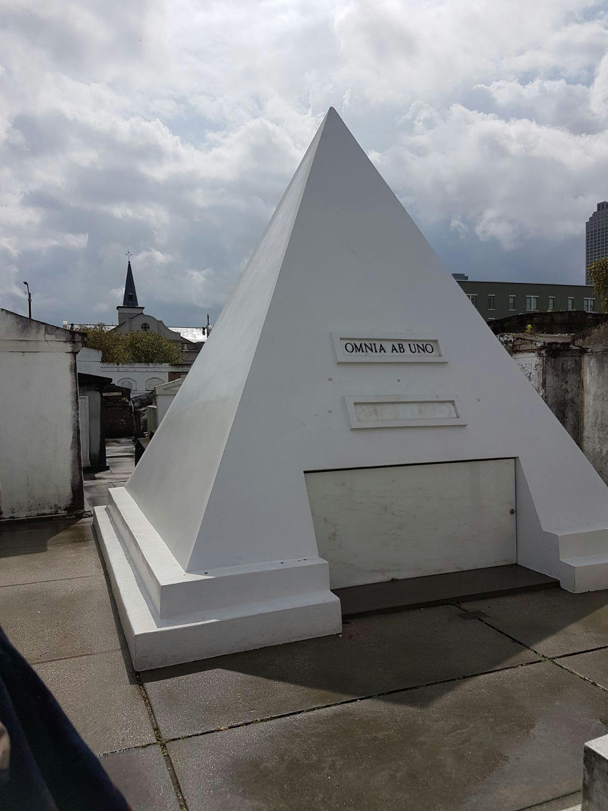 Nicholas Cage future tomb in New Orleans, Louisiana