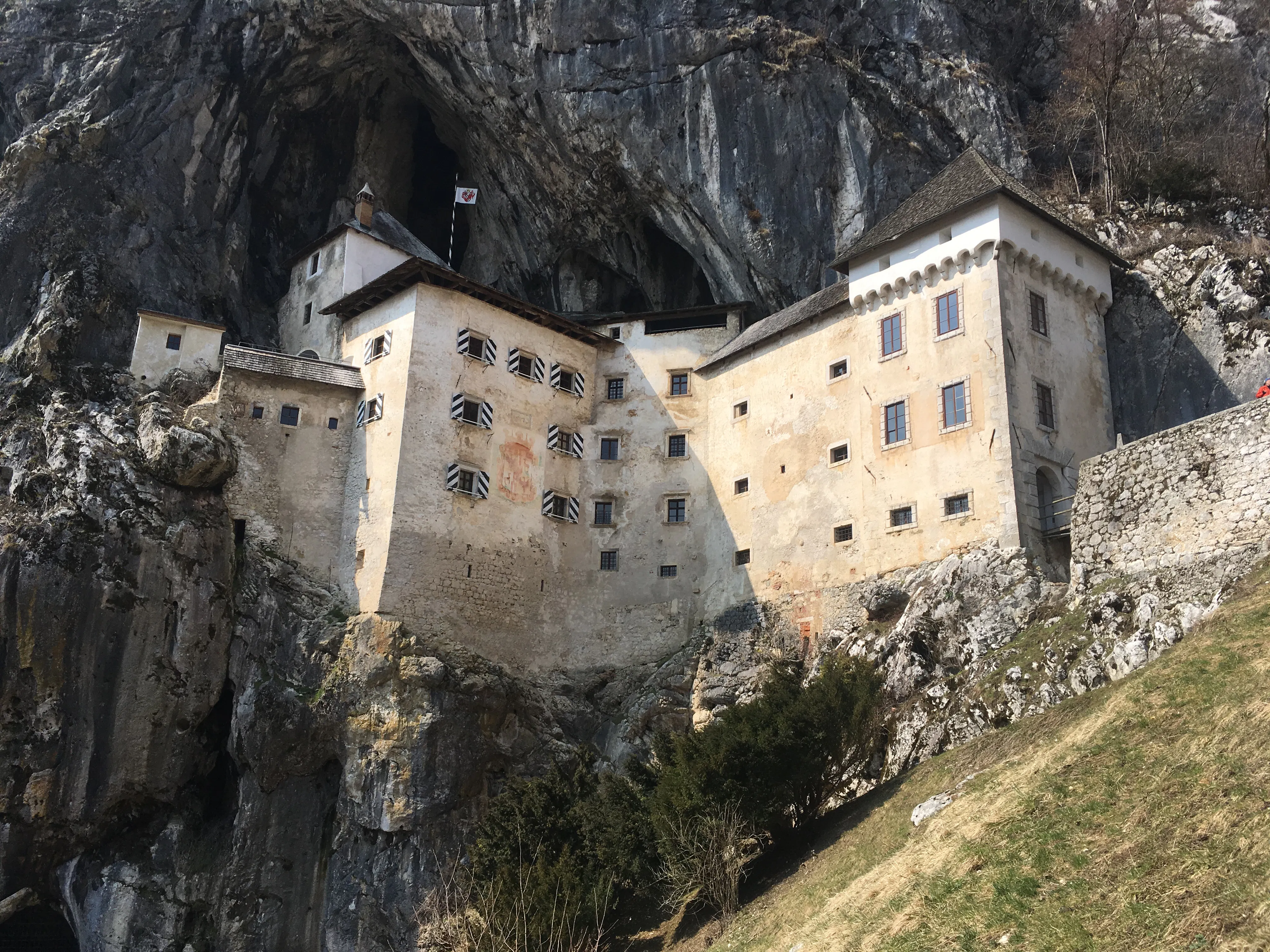 Predjama castle in Postojna, Slovenia