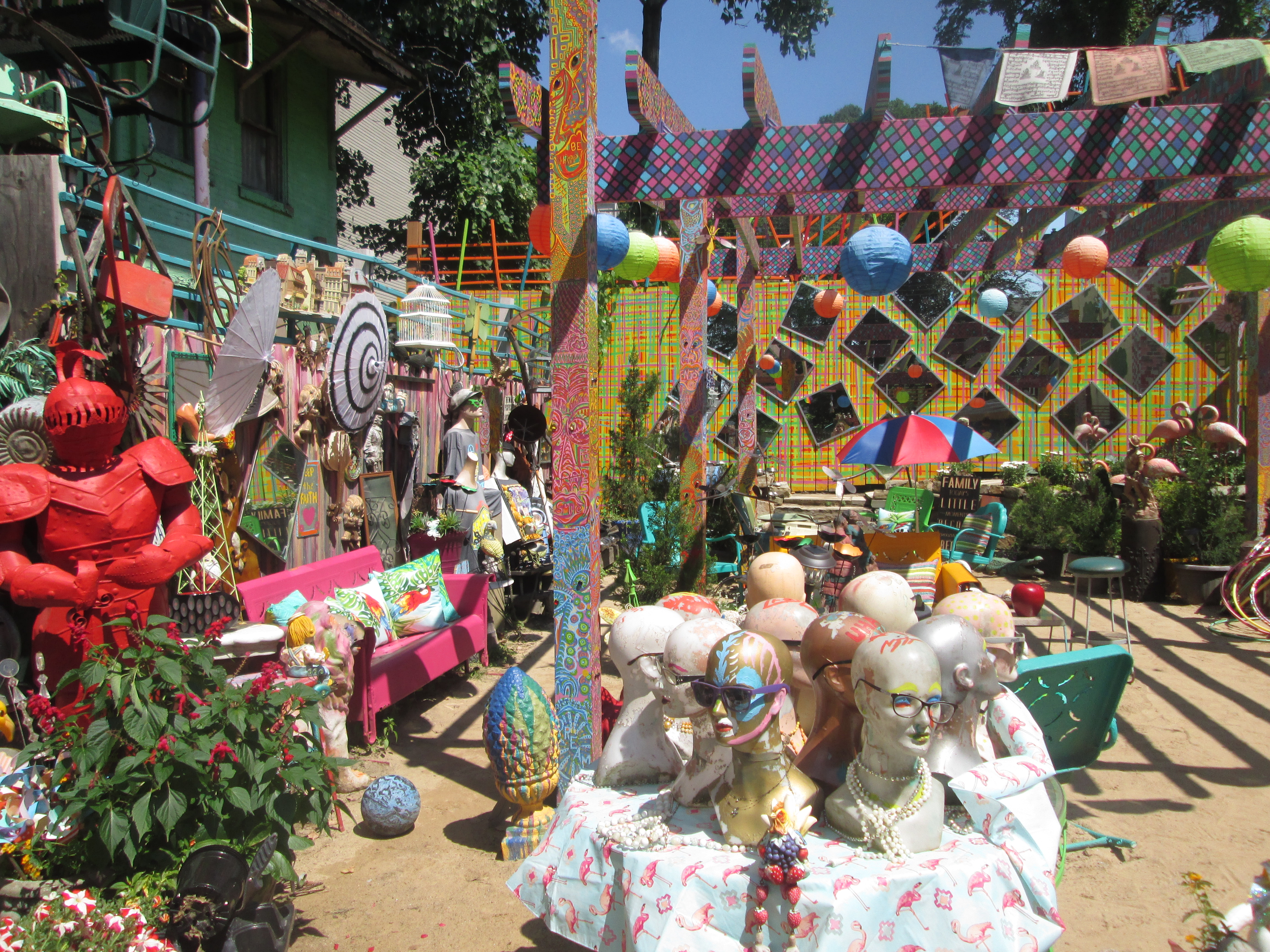 Randyland Art Exhibit in Pittsburgh, Pennsylvania