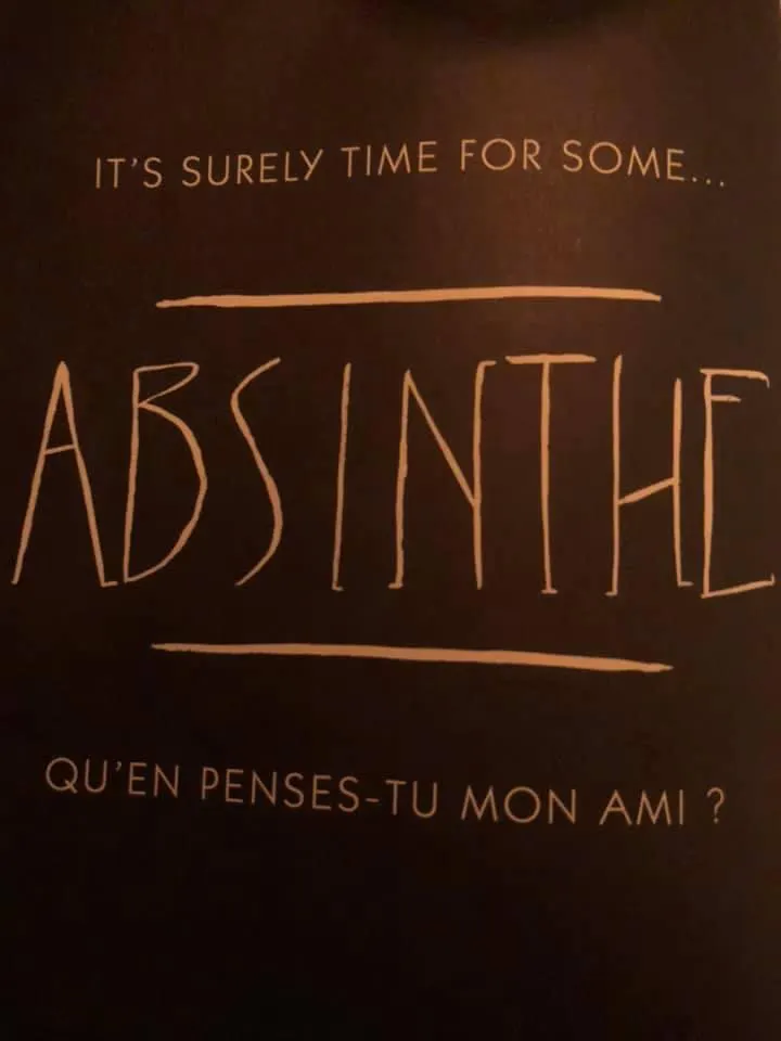 Lulu White Absinthe bar in Paris, Montmartre, France