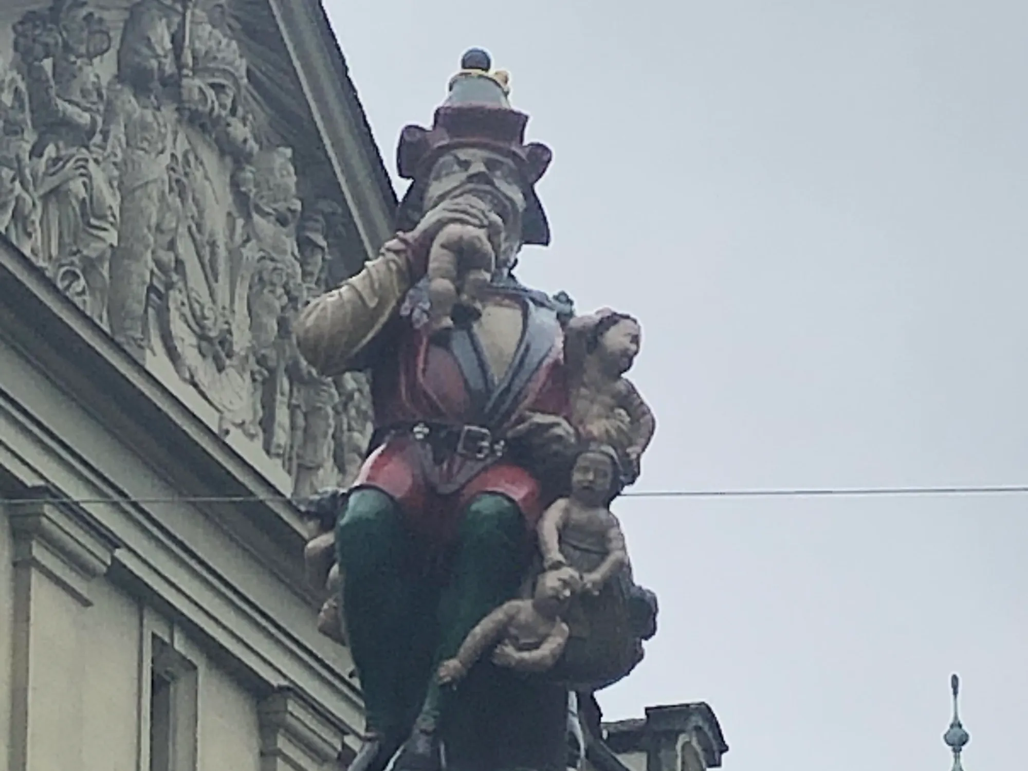 Child-Eater Fountain in Bern, Switzerland