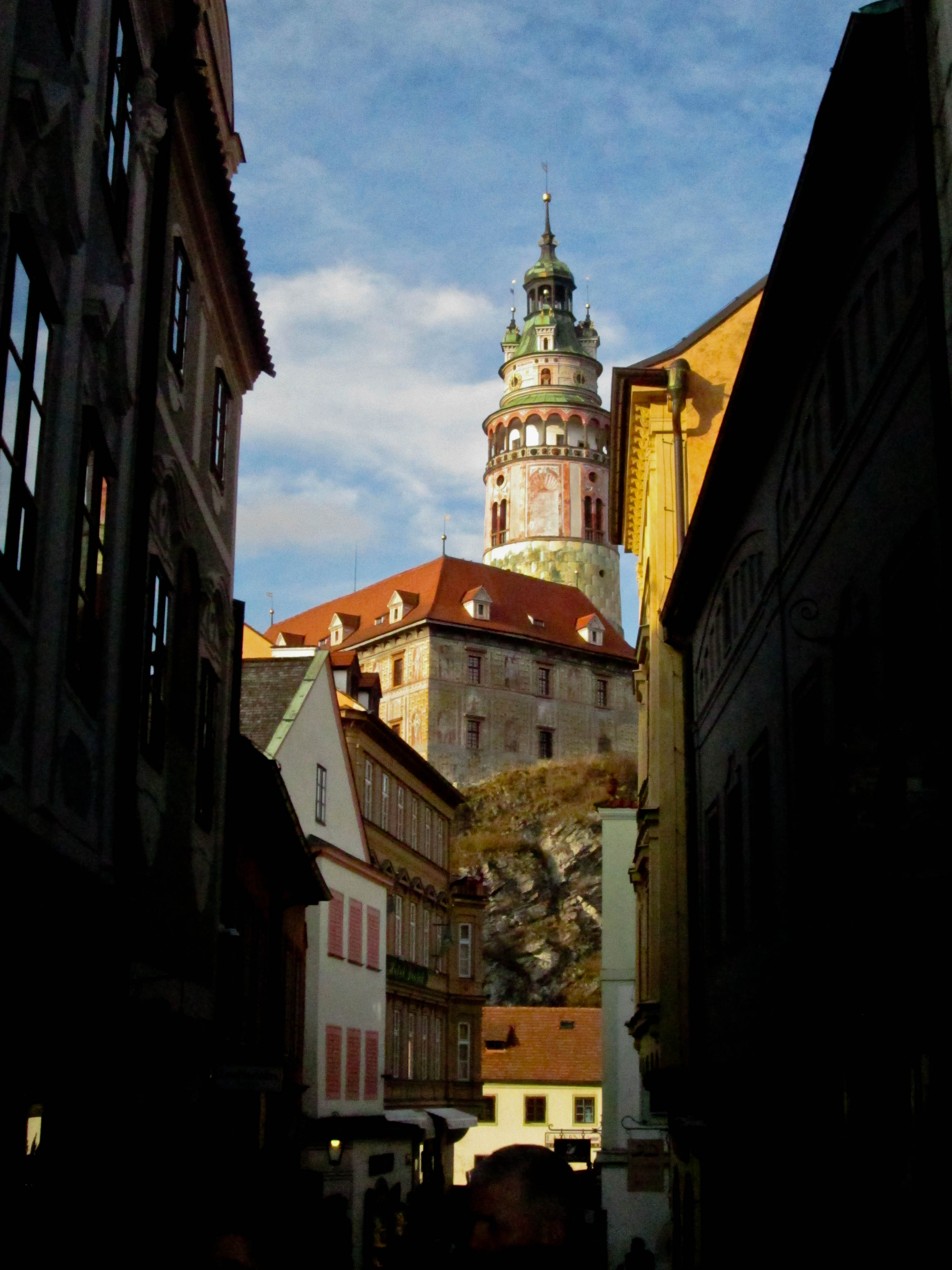 Český Krumlov Castle in Czech Republic