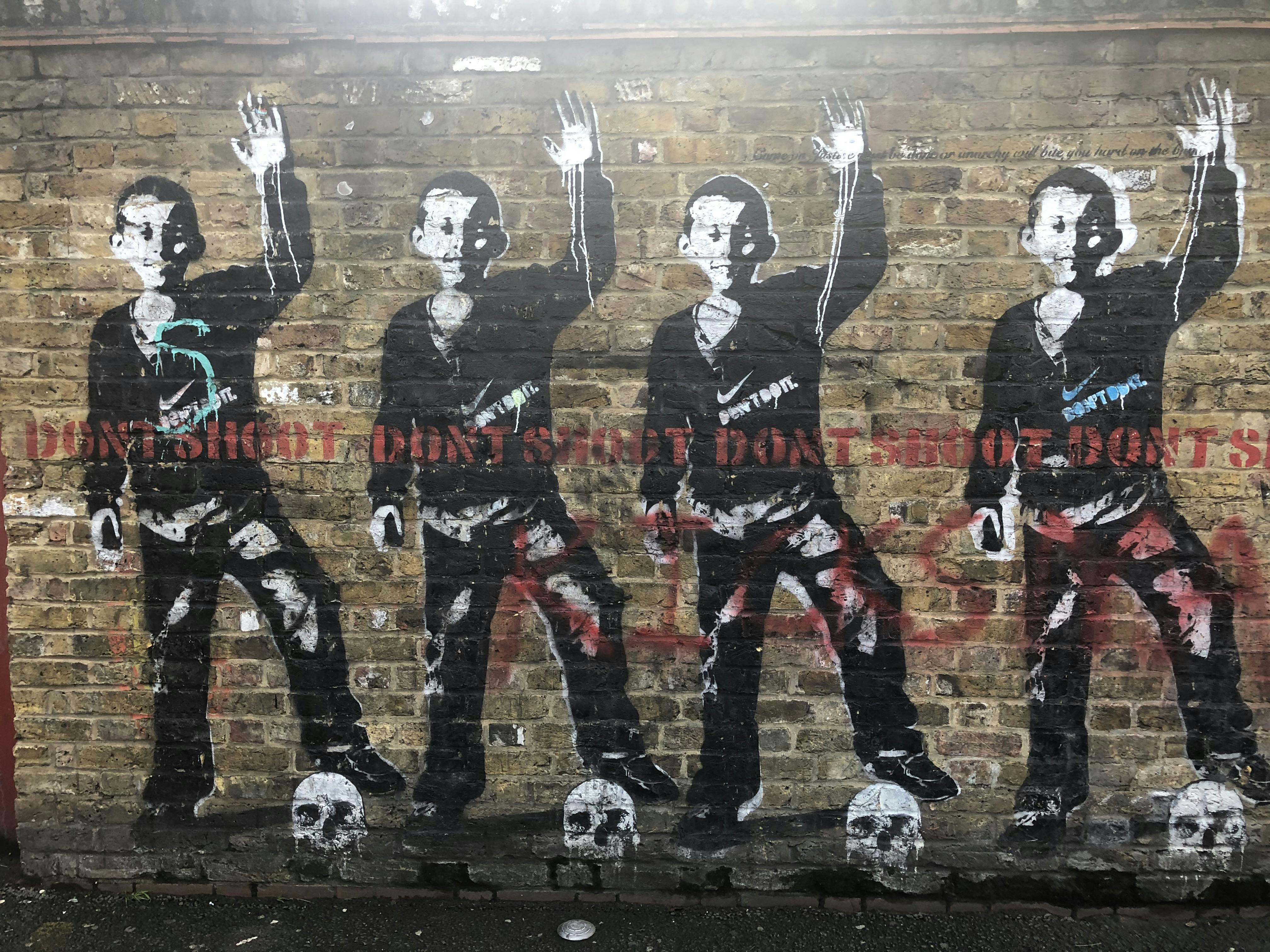 Street Graffiti in London England