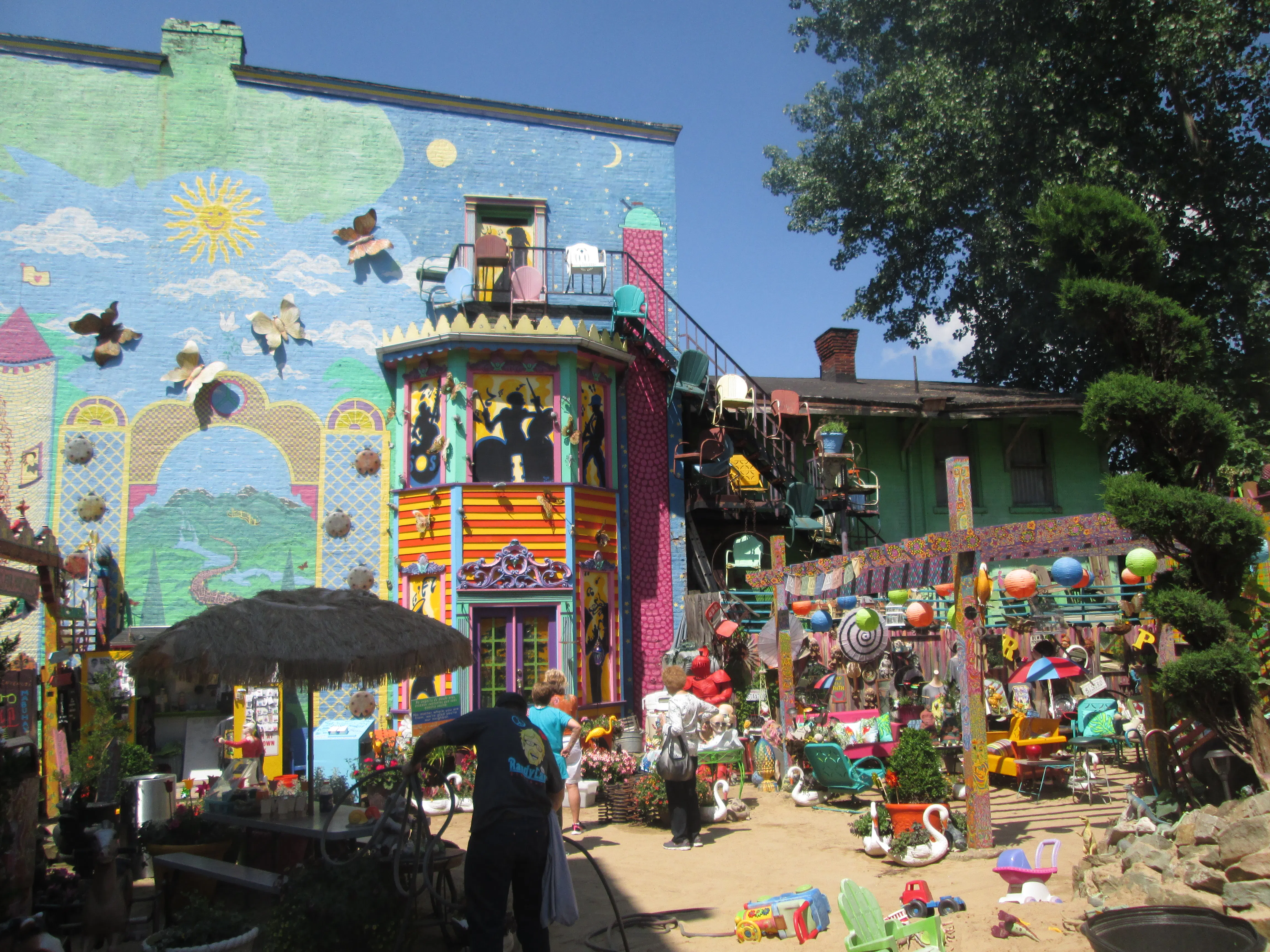Randyland Art Exhibit in Pittsburgh, Pennsylvania
