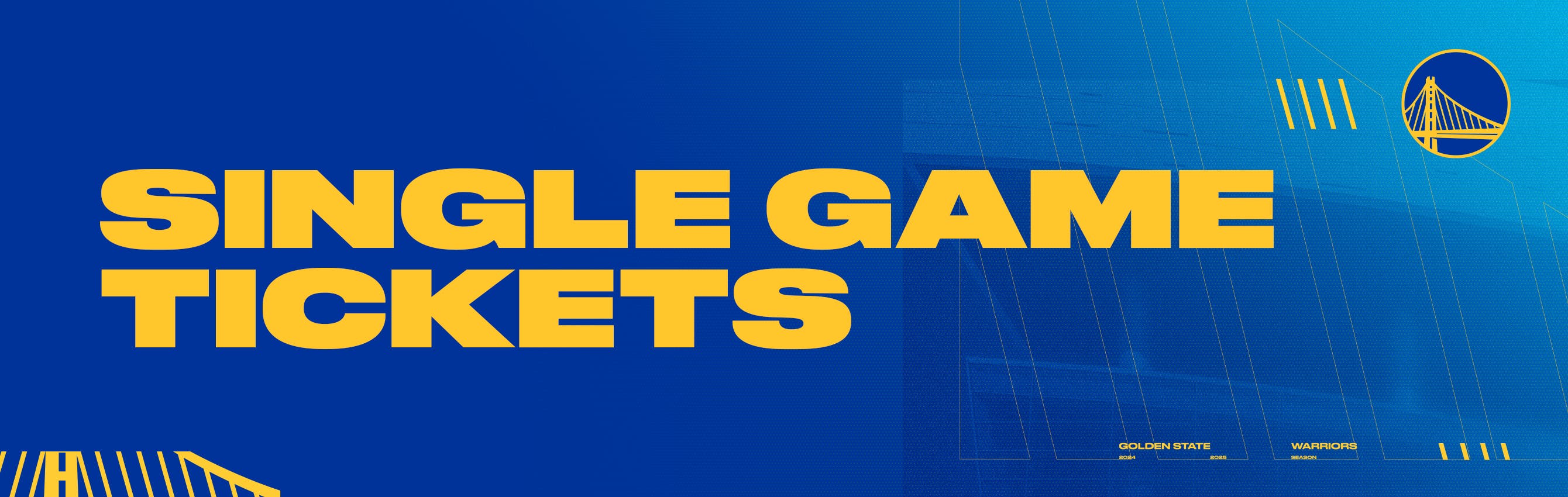 Single Game Tickets Golden State Warriors