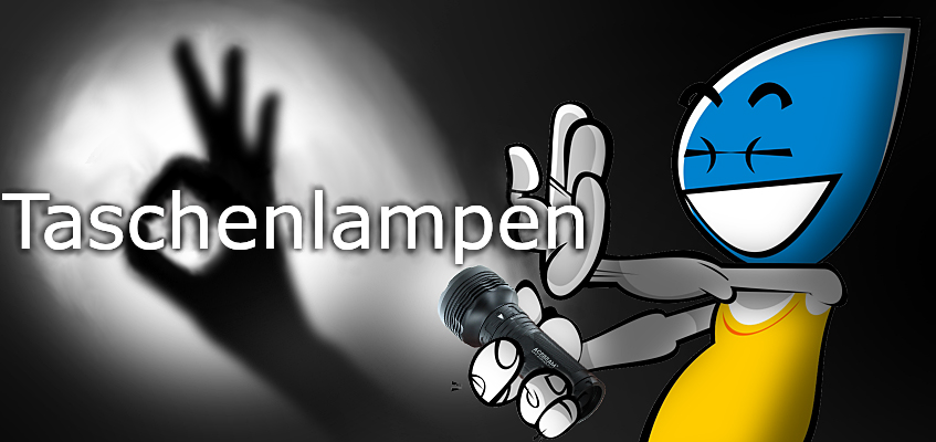 Taschenlampen und Lichter