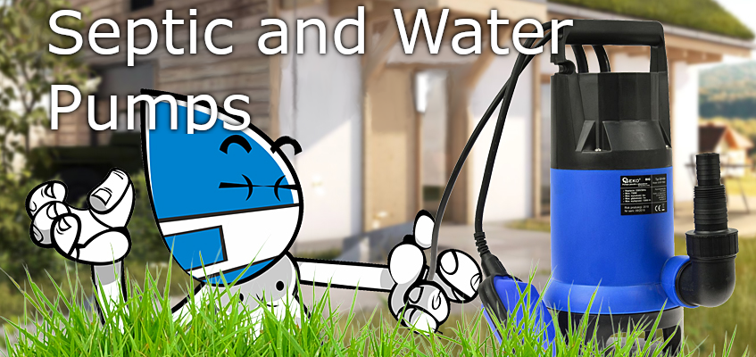 Submersible water pumps