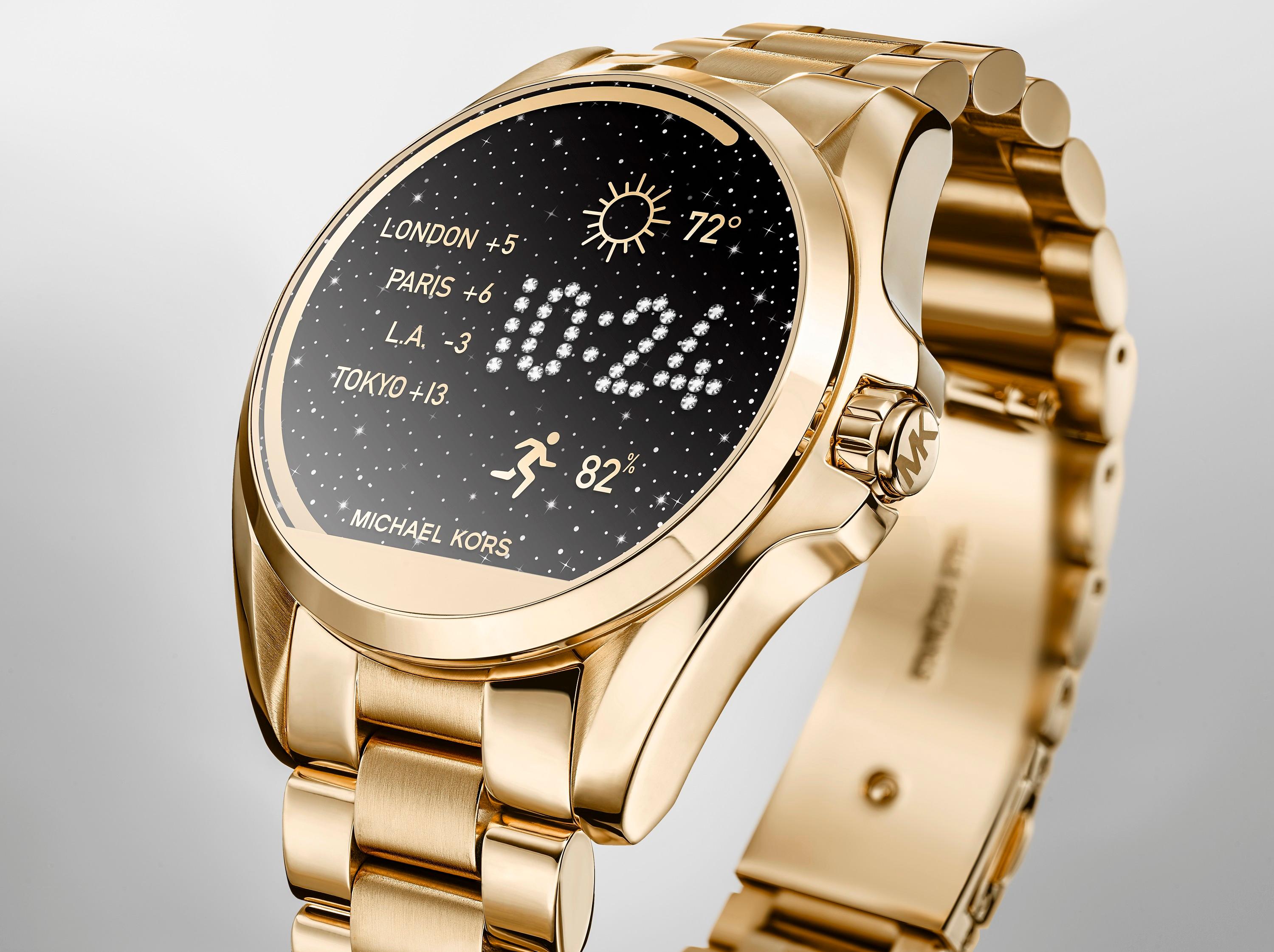 Stylish Designer Smartwatches  Michael Kors Runway Wear OS Smartwatch