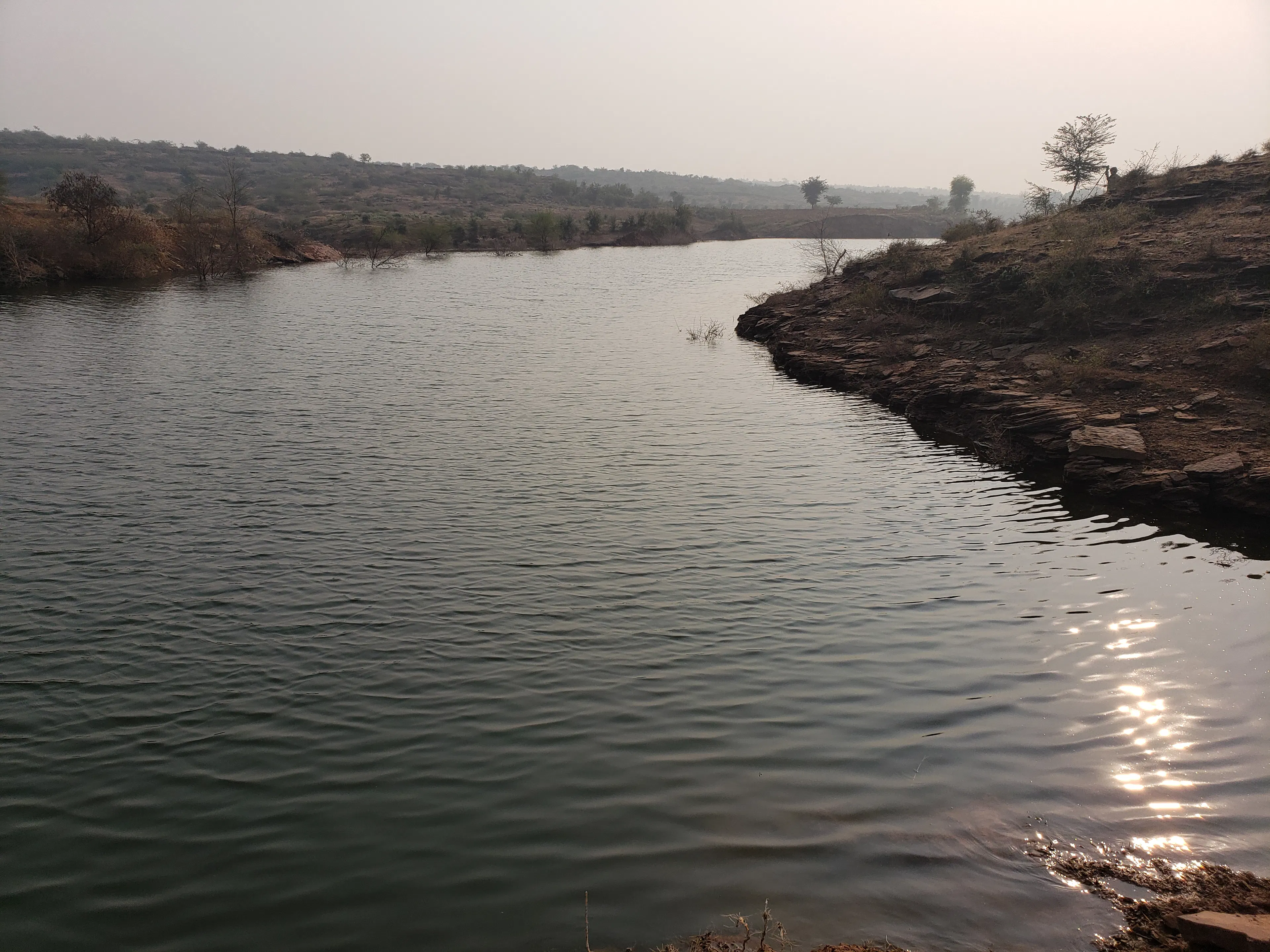 Lake in the desert