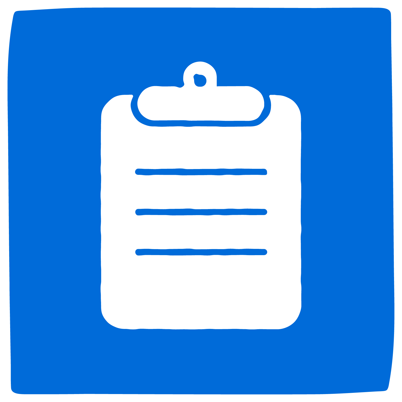Clipboard icon.