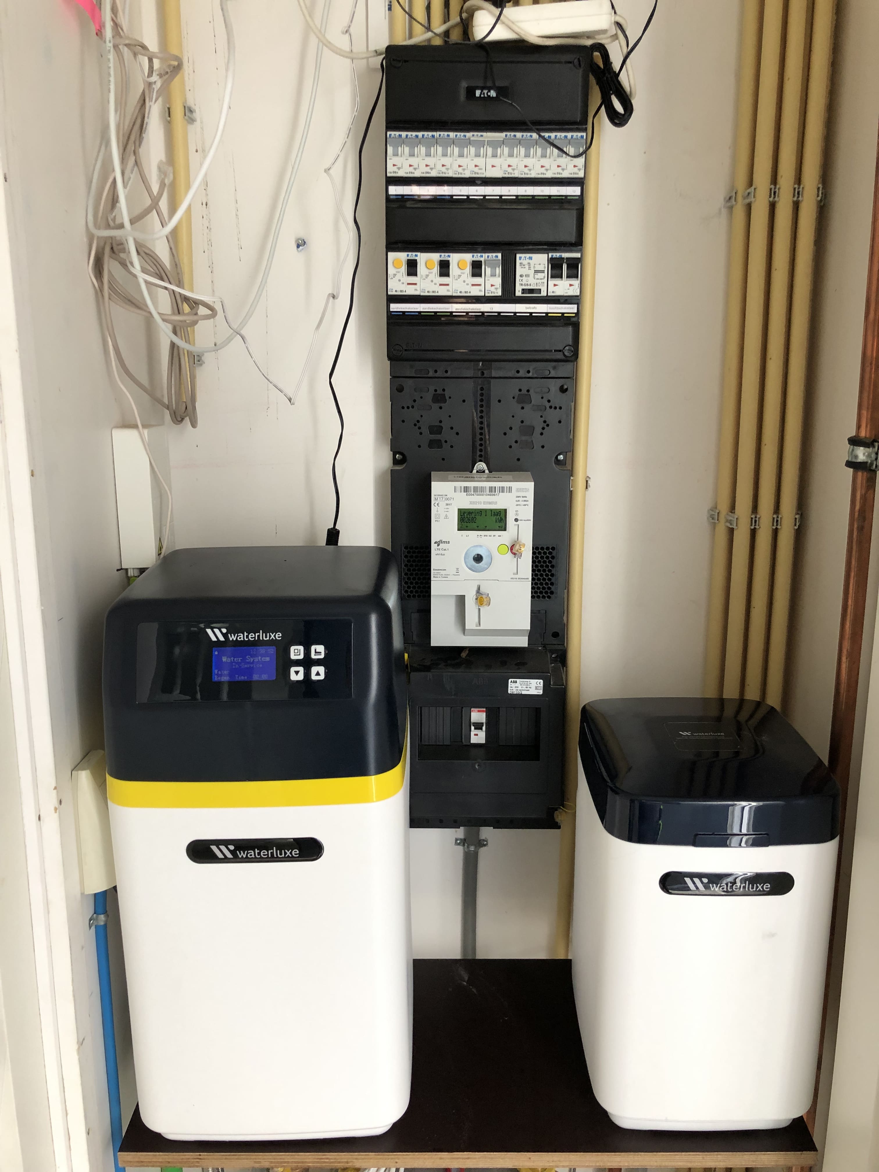 welke waterontharder past in de meterkast?