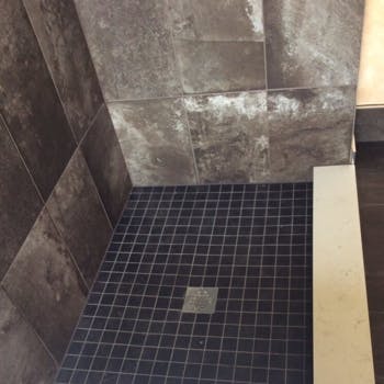 Sloped Shower Floor