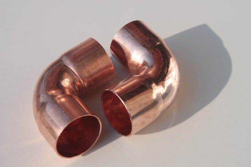 Copper pipes